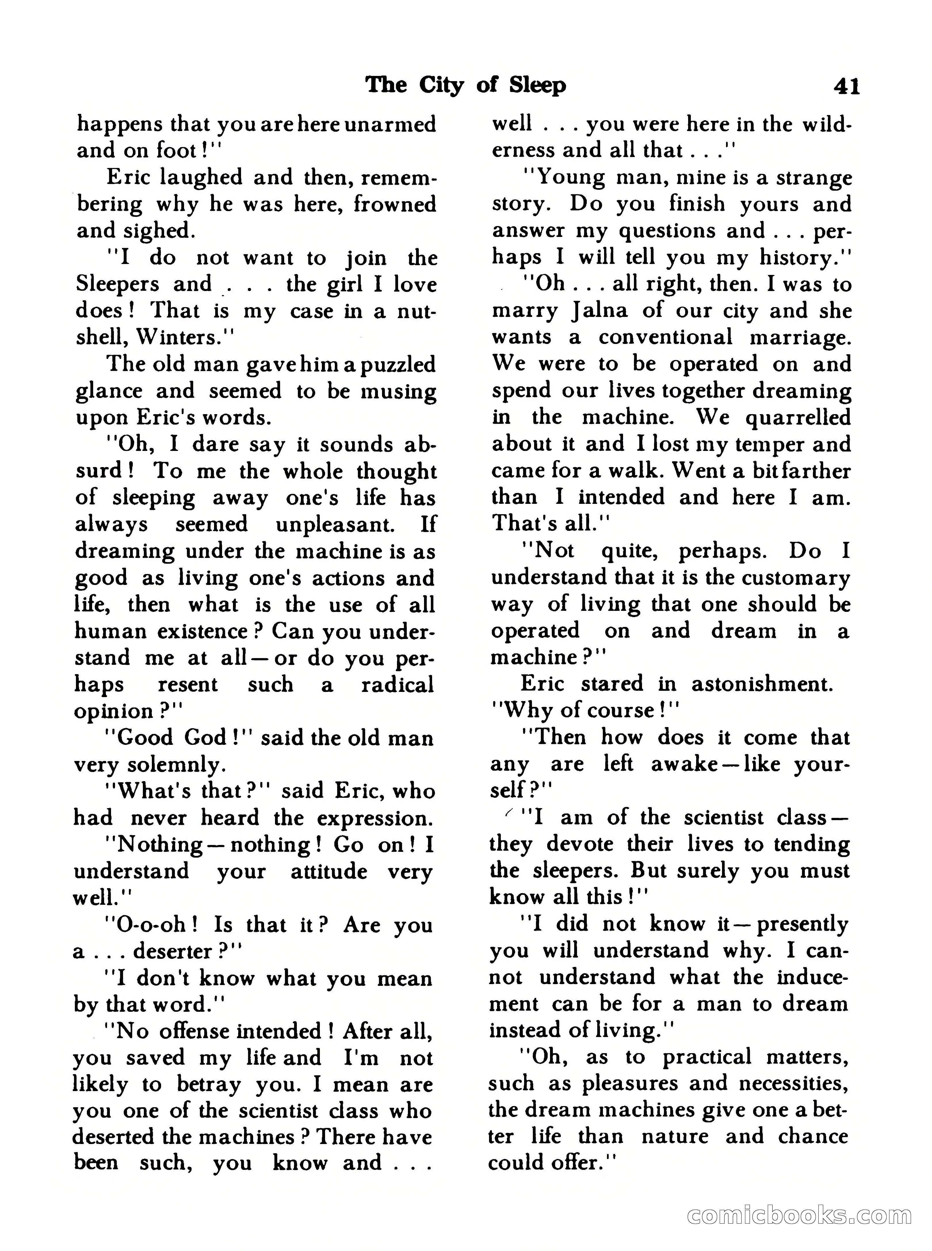 Famous Science Fiction No. 5 — page 41 of 132