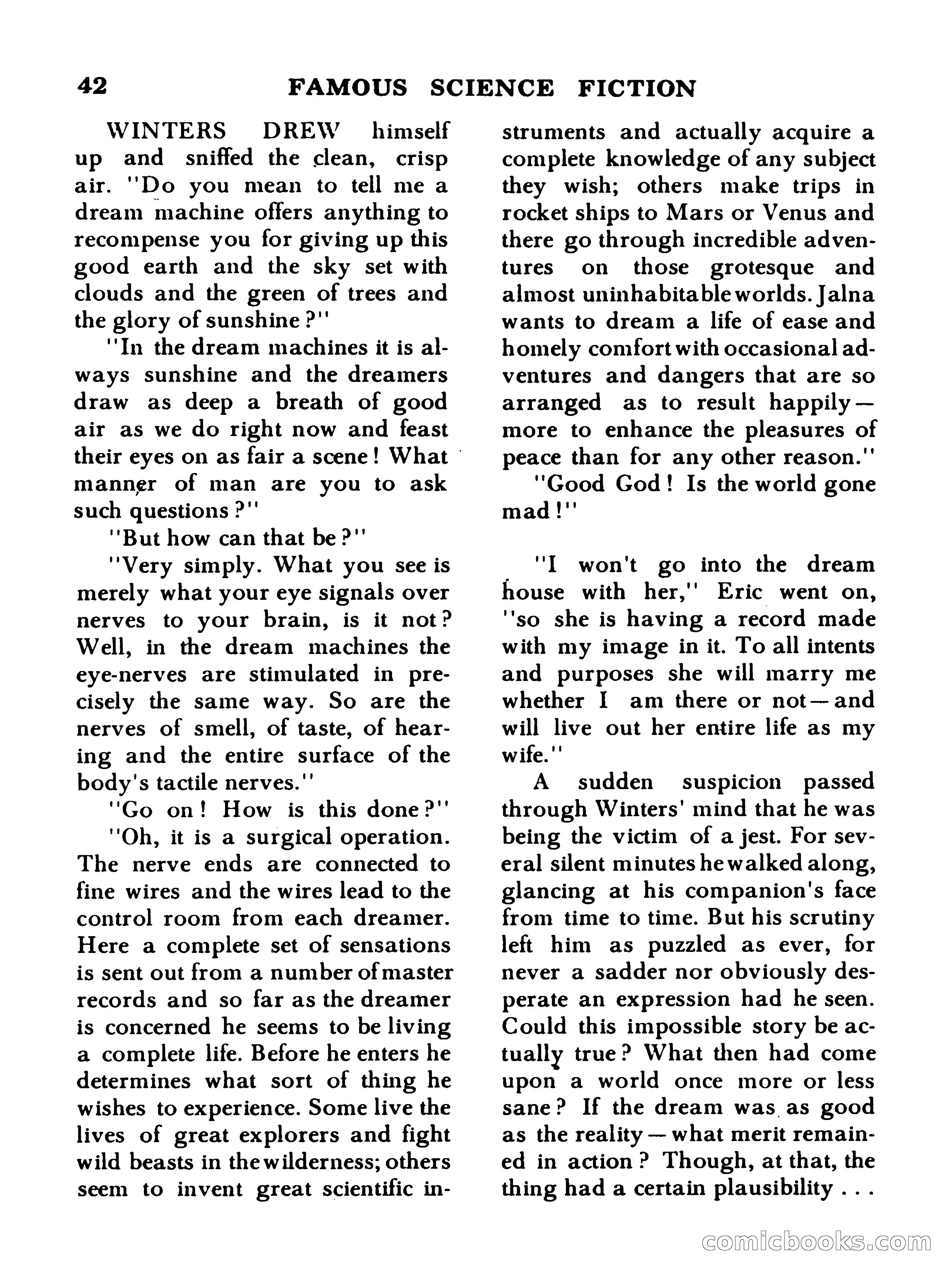 Famous Science Fiction No. 5 — page 42 of 132