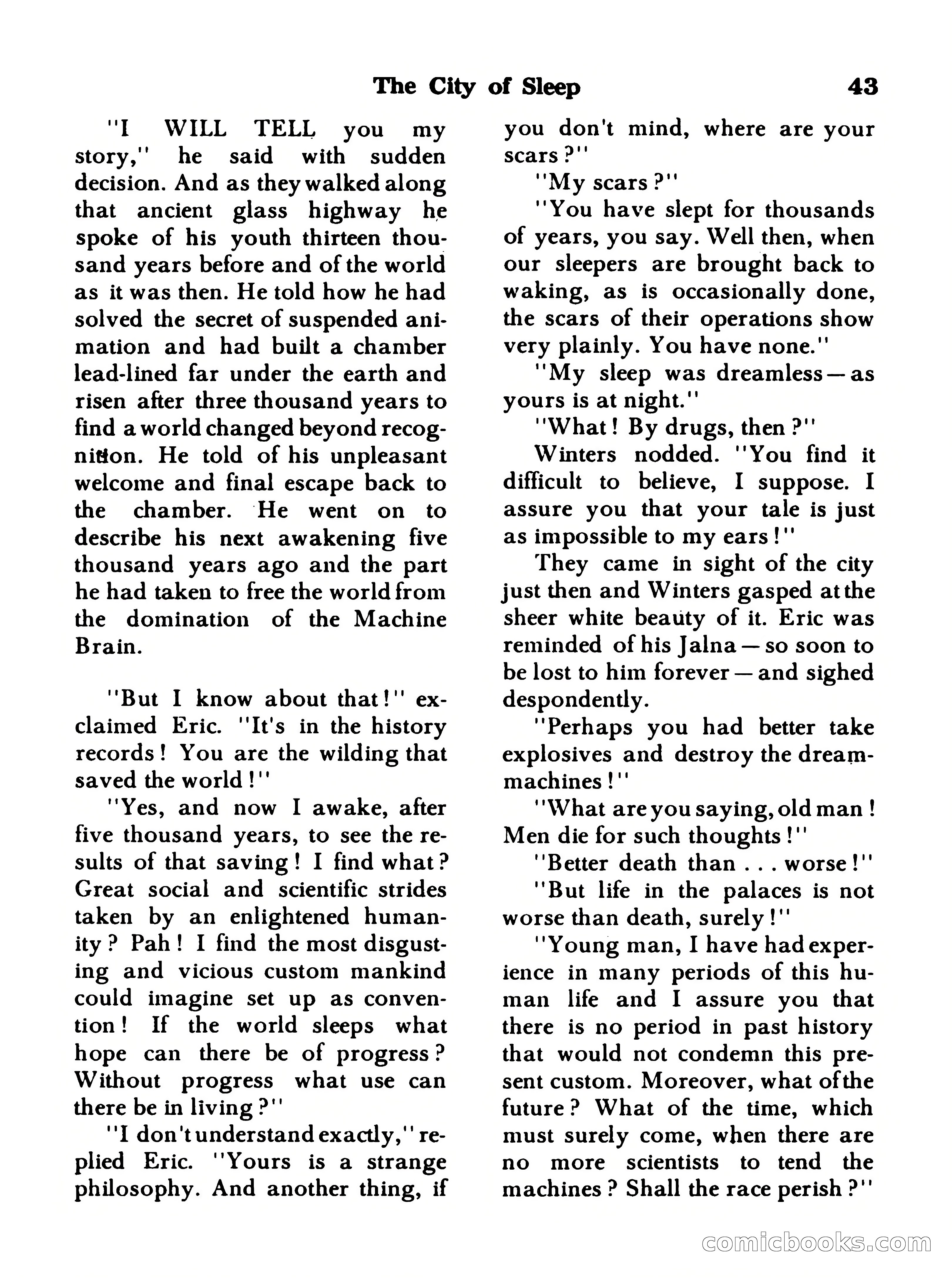 Famous Science Fiction No. 5 — page 43 of 132