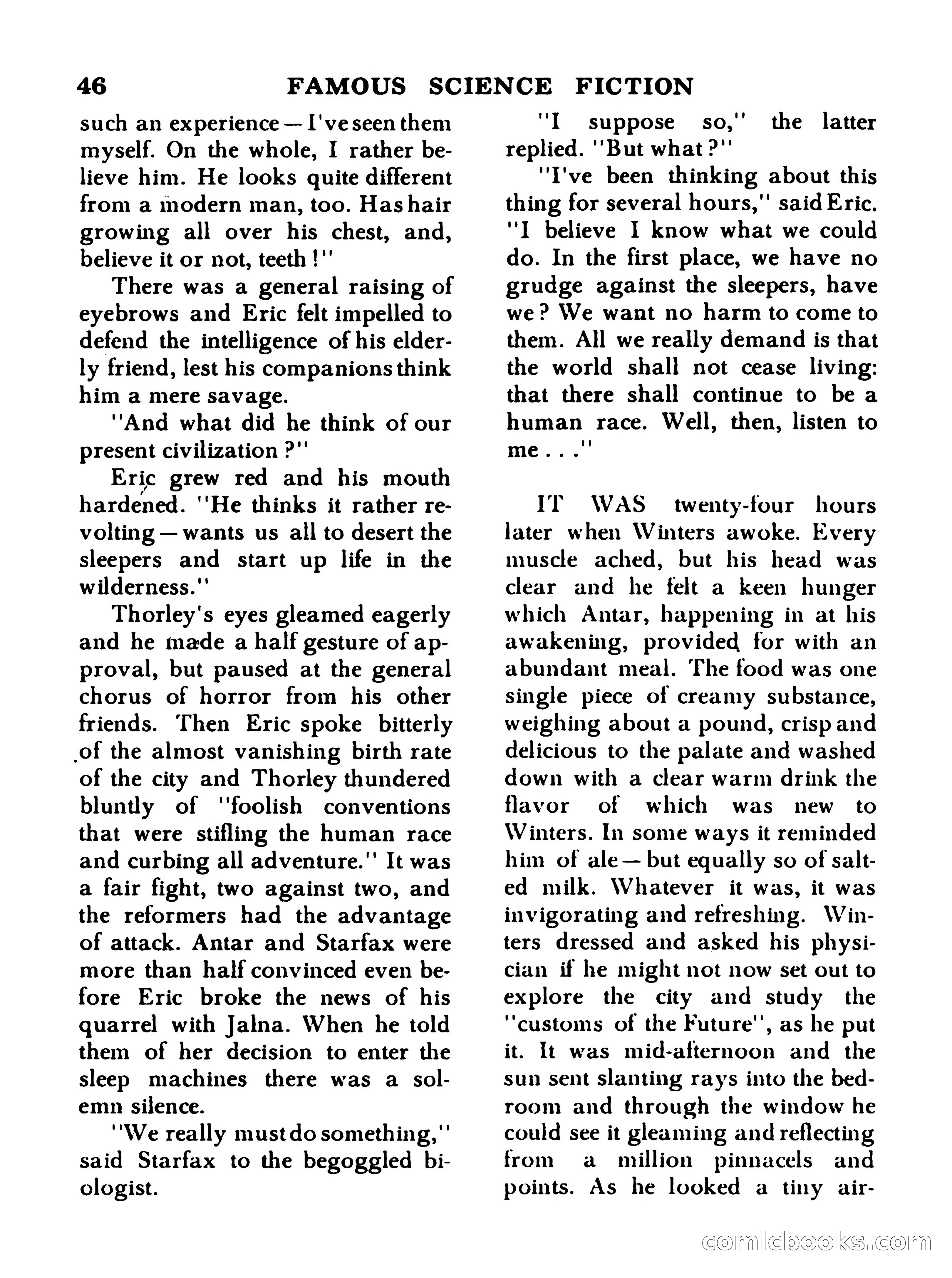 Famous Science Fiction No. 5 — page 46 of 132