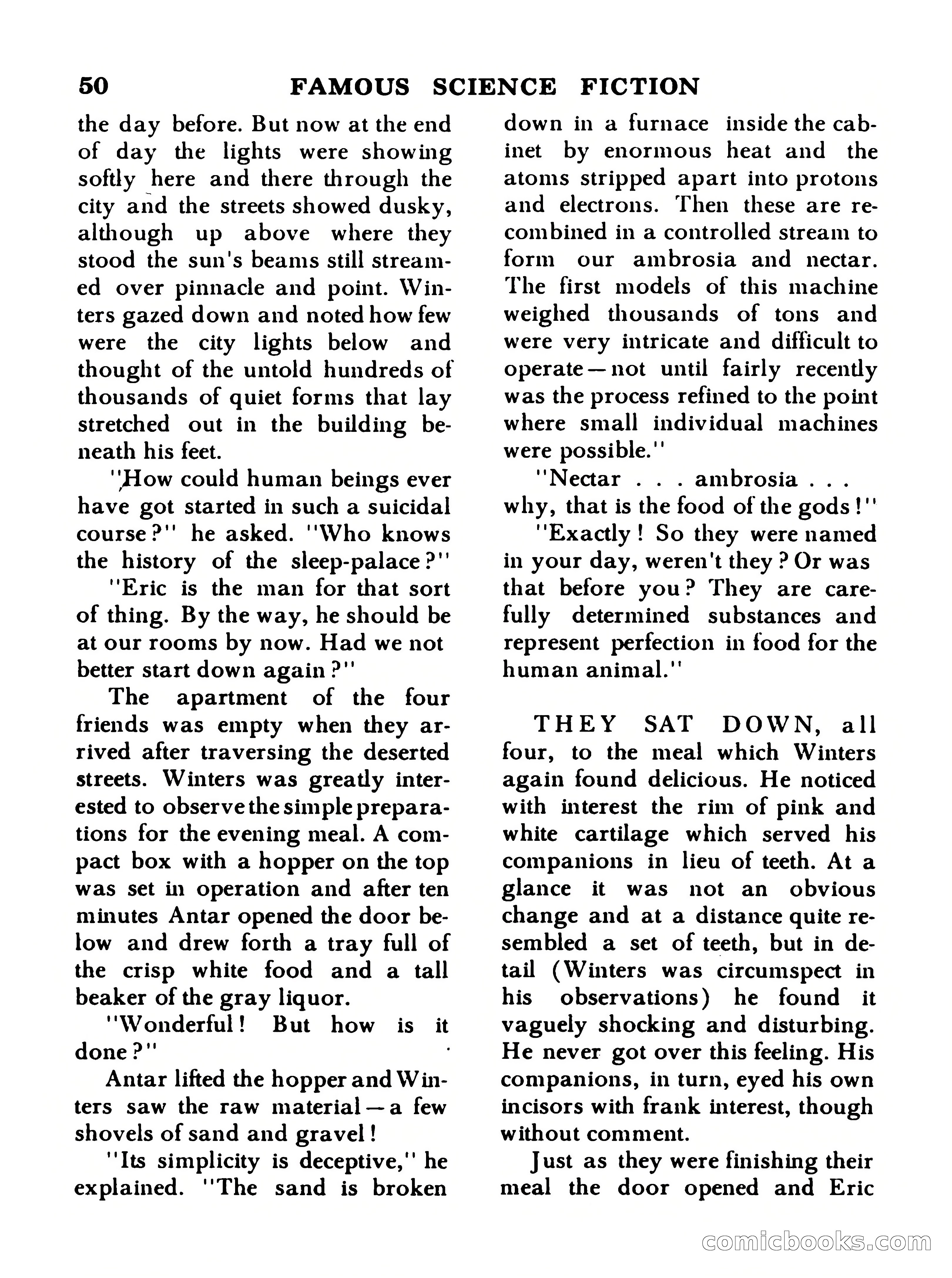 Famous Science Fiction No. 5 — page 50 of 132