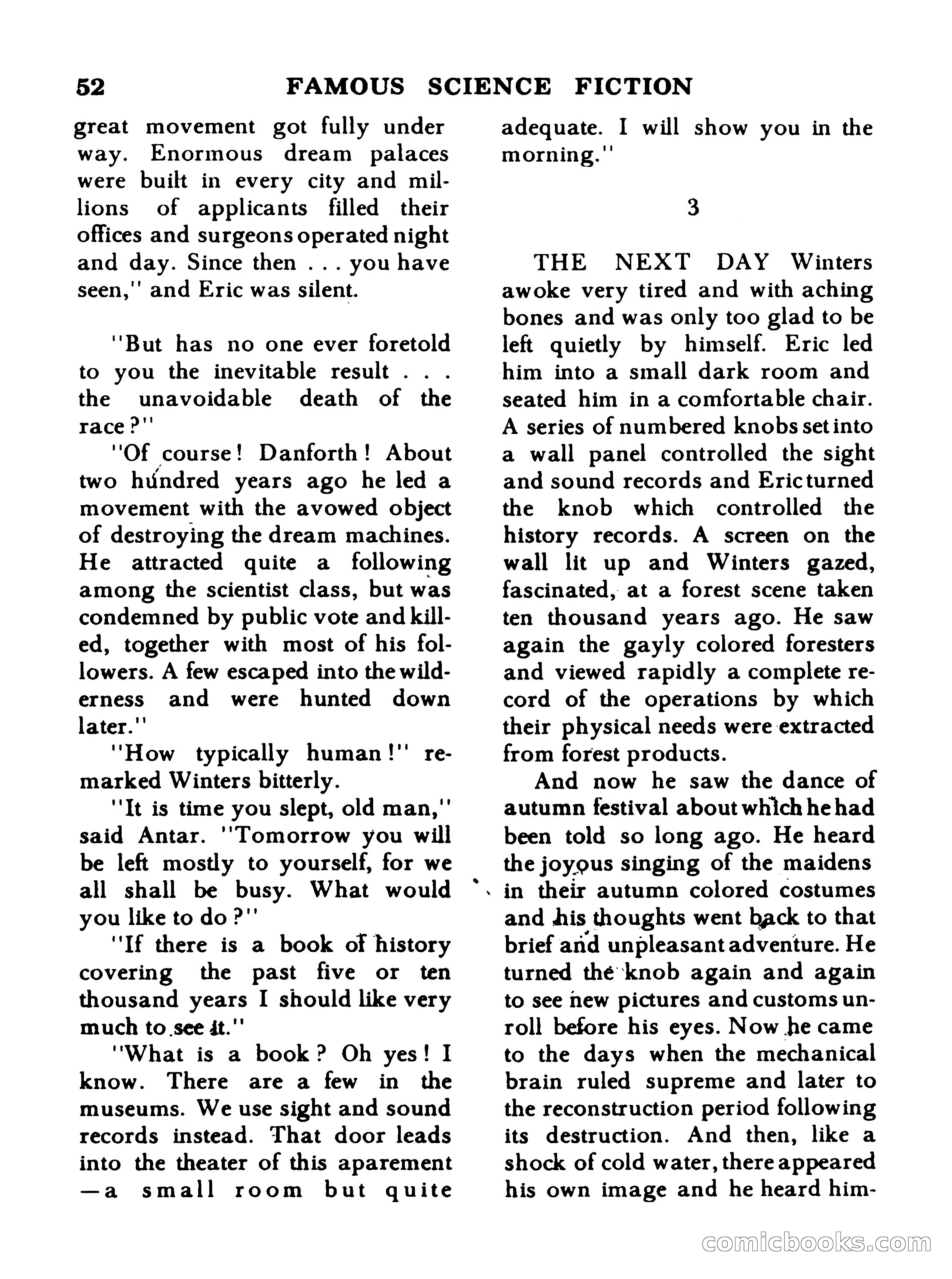 Famous Science Fiction No. 5 — page 52 of 132