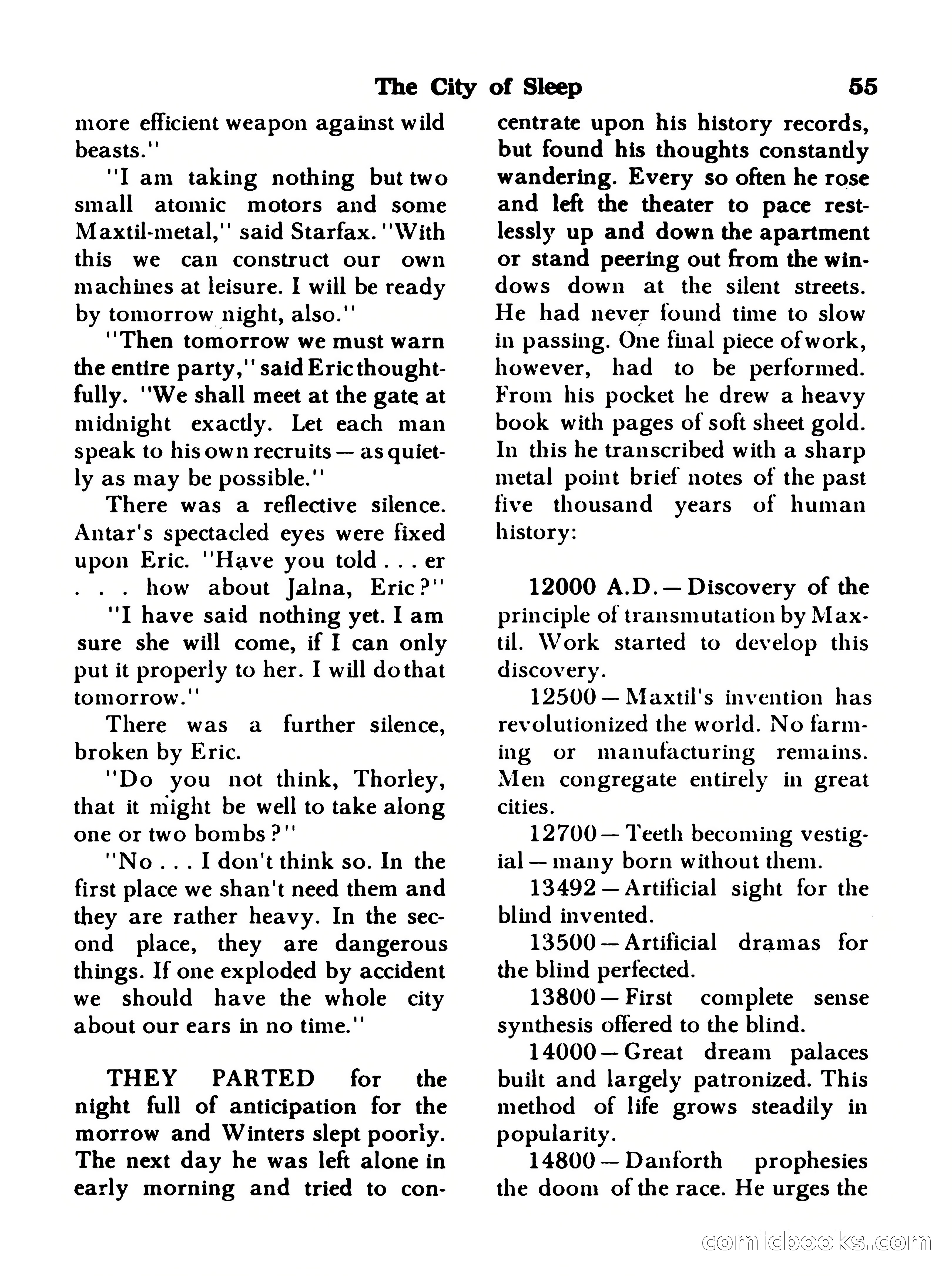 Famous Science Fiction No. 5 — page 55 of 132
