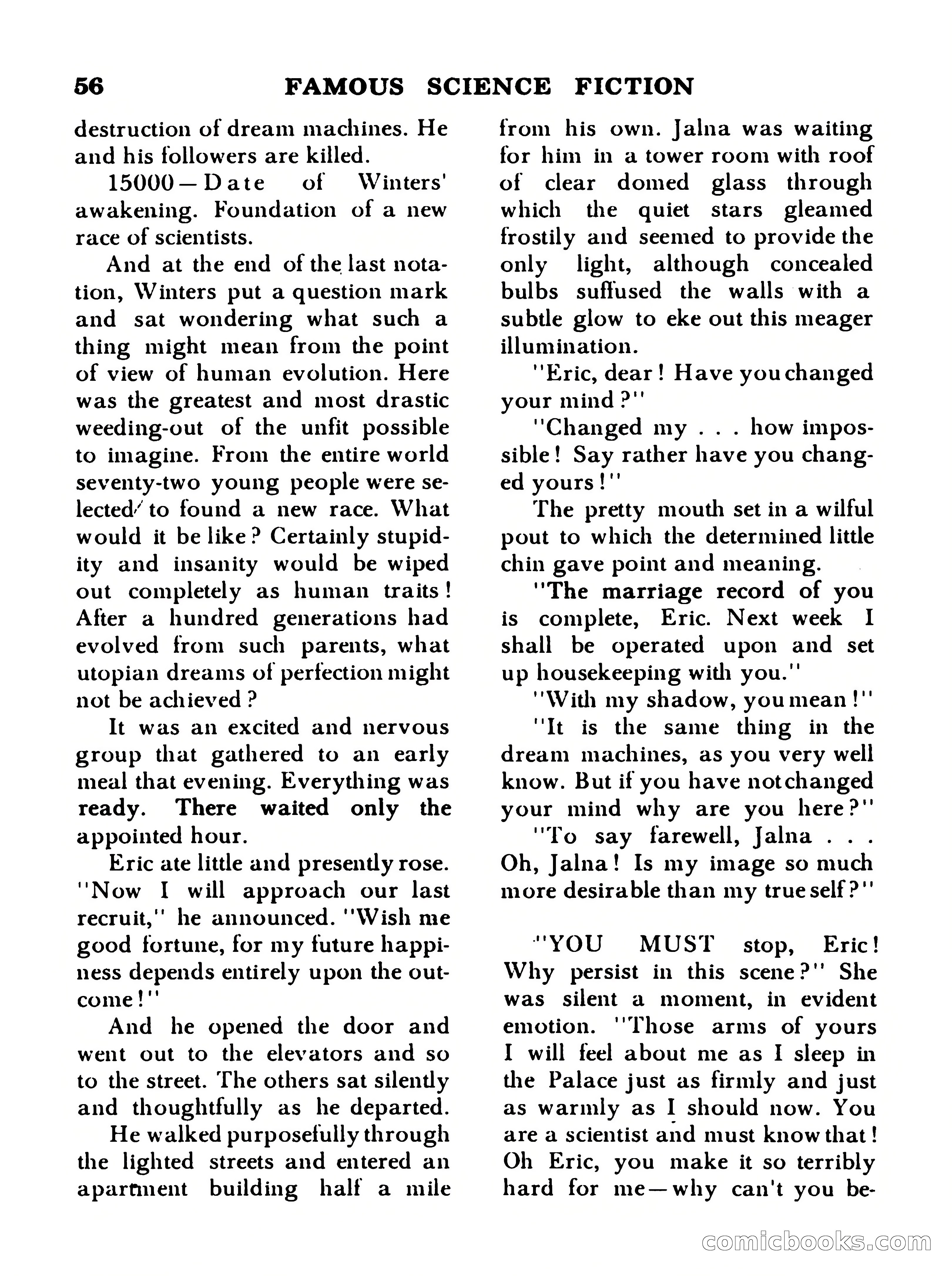 Famous Science Fiction No. 5 — page 56 of 132