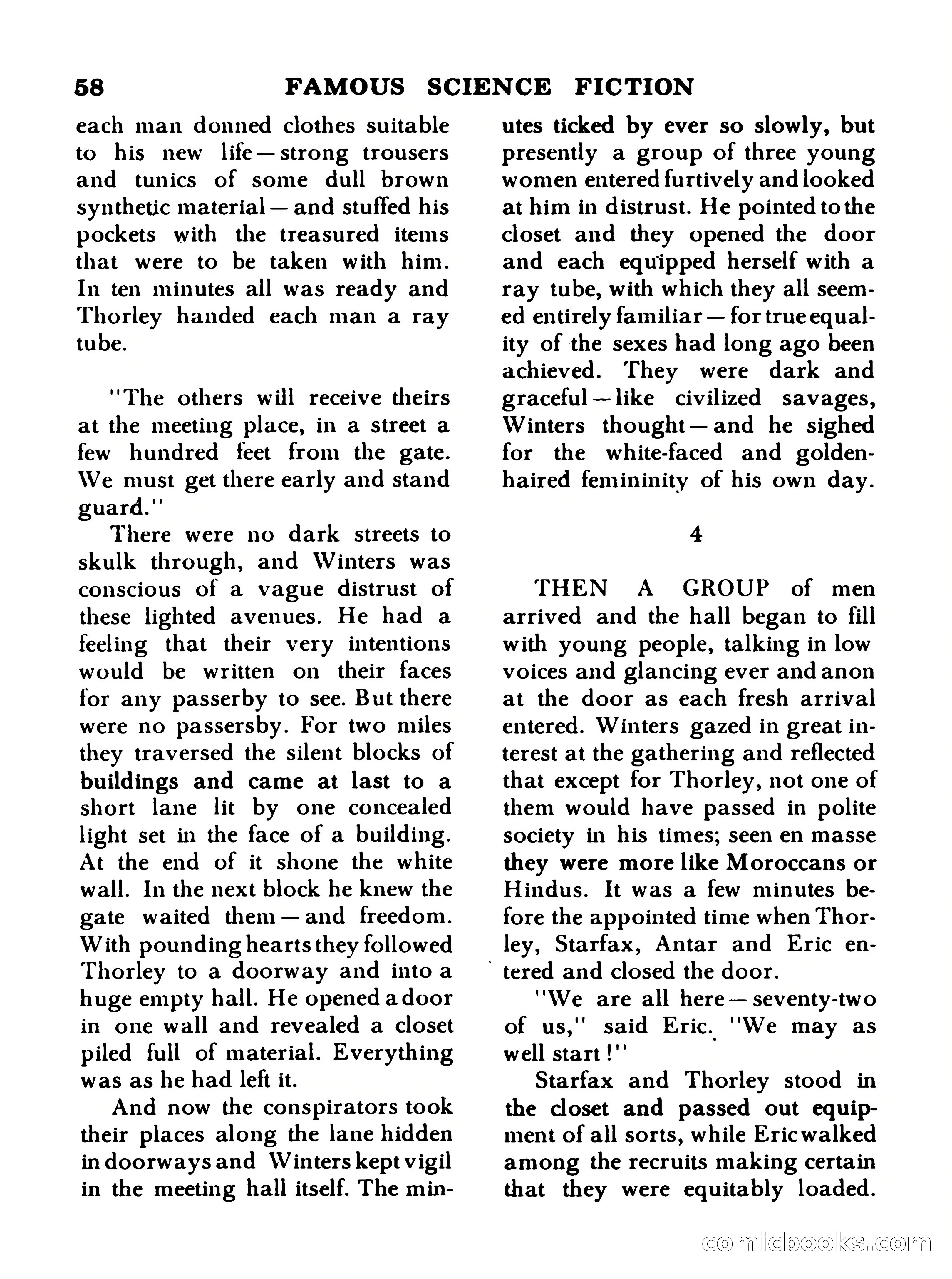 Famous Science Fiction No. 5 — page 58 of 132