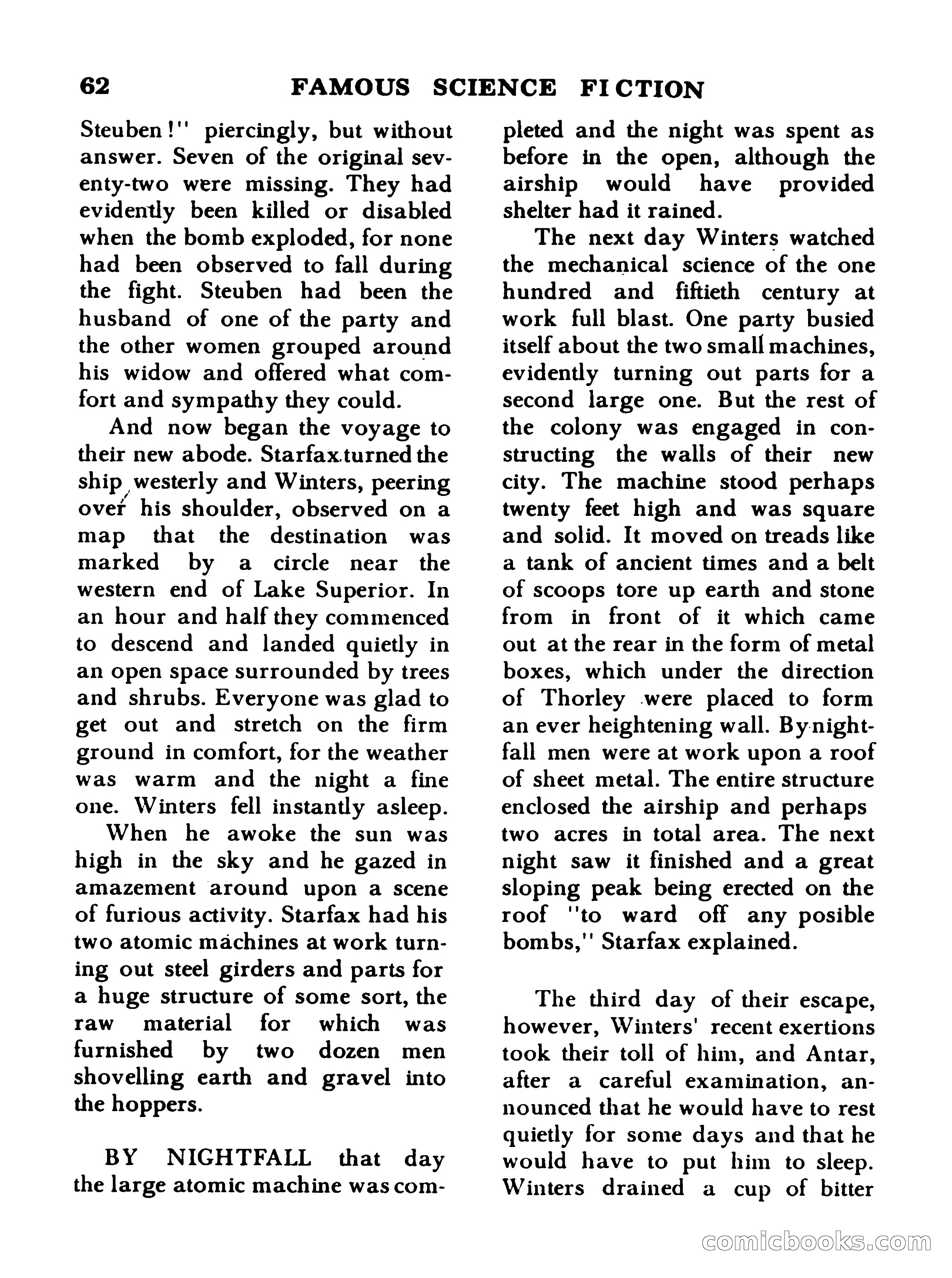 Famous Science Fiction No. 5 — page 62 of 132