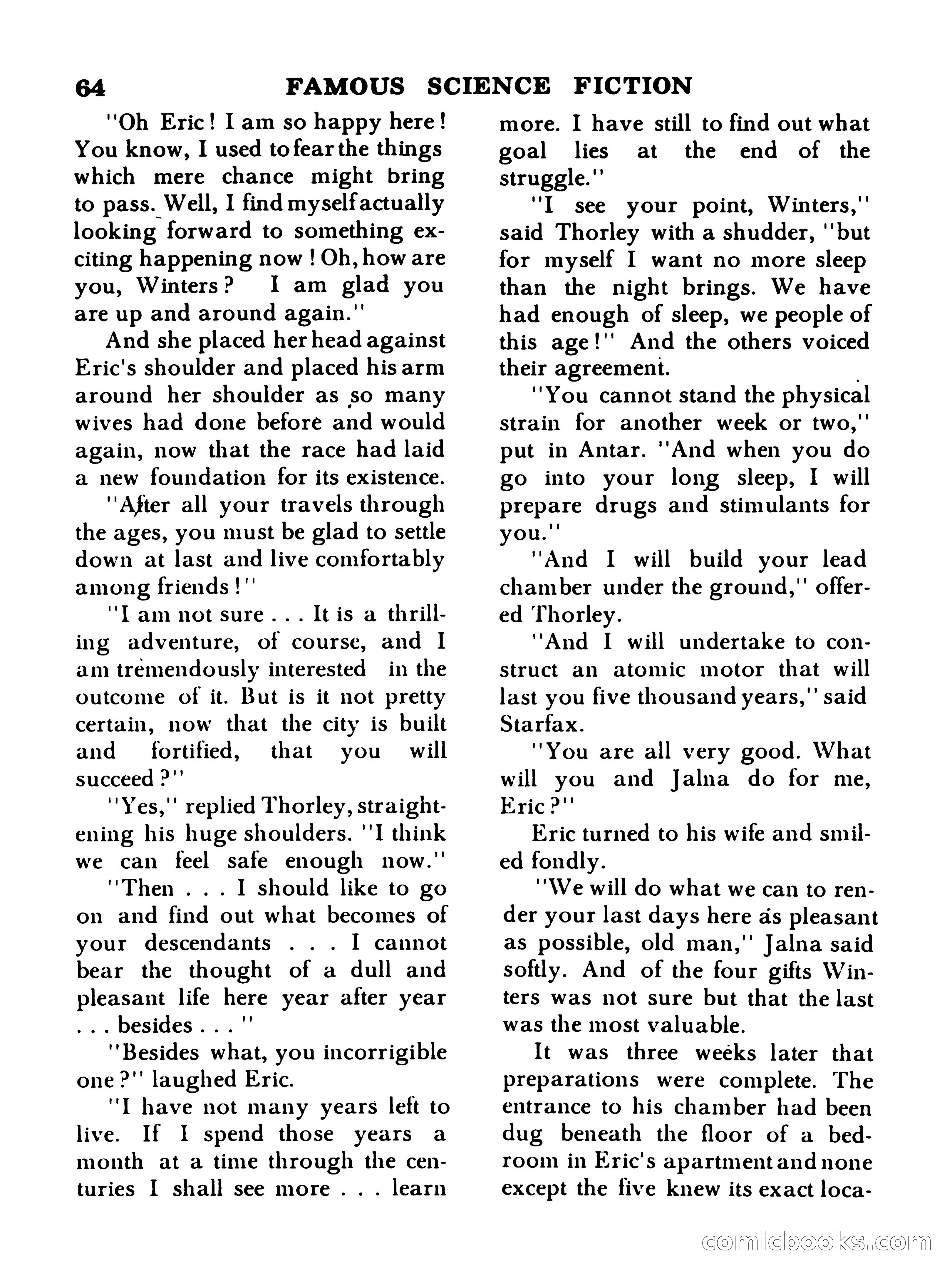 Famous Science Fiction No. 5 — page 64 of 132