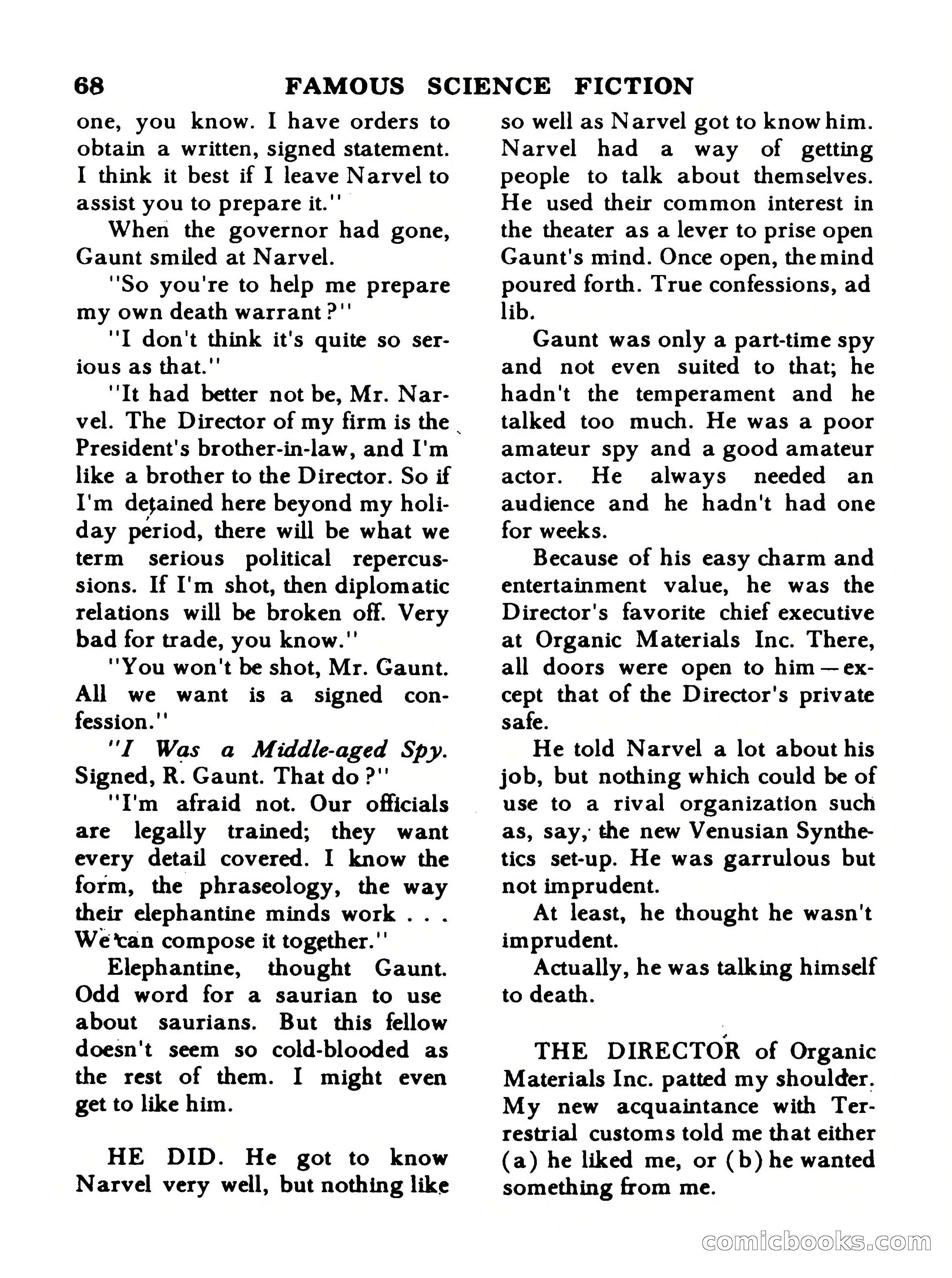 Famous Science Fiction No. 5 — page 68 of 132