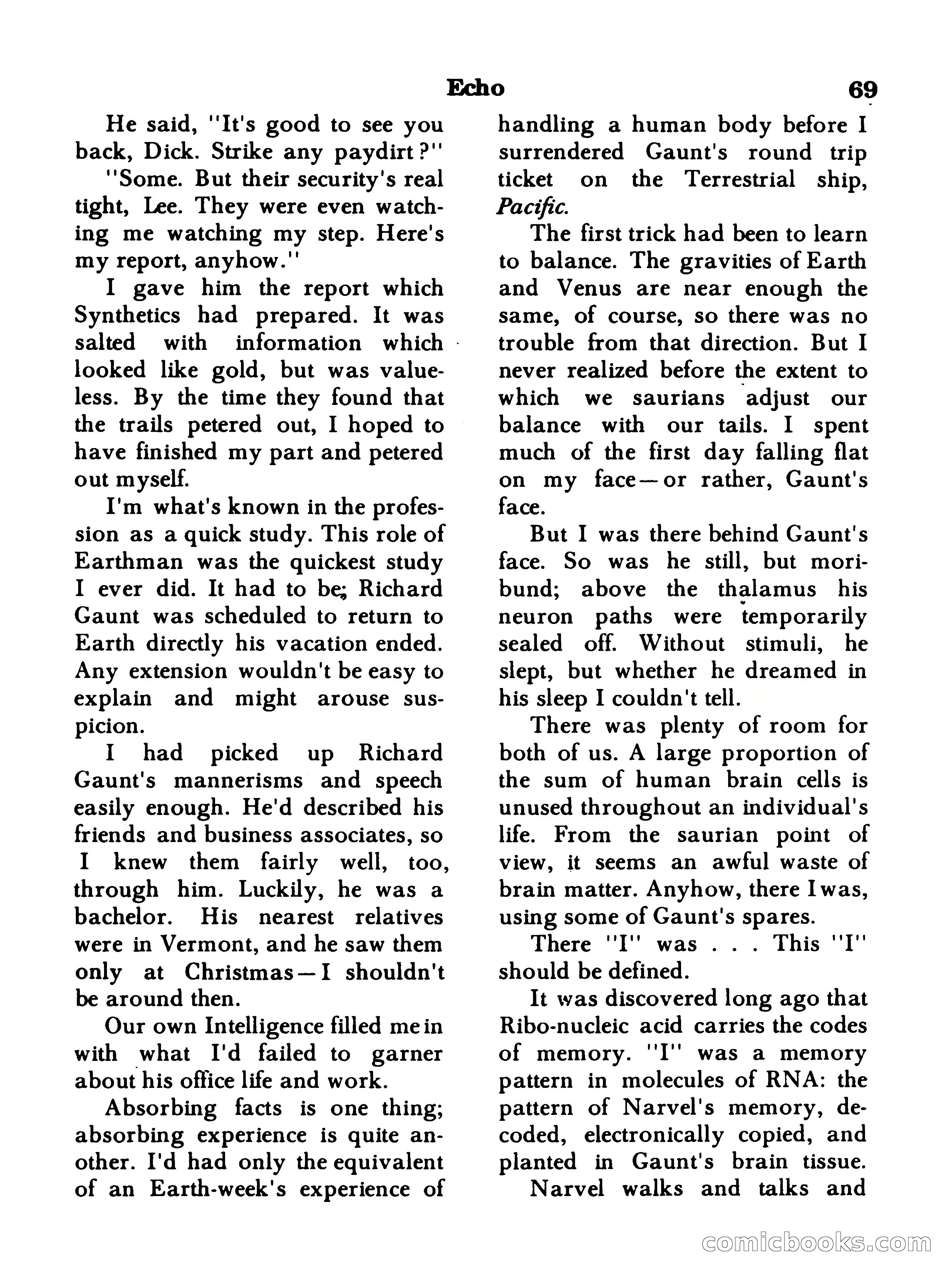 Famous Science Fiction No. 5 — page 69 of 132