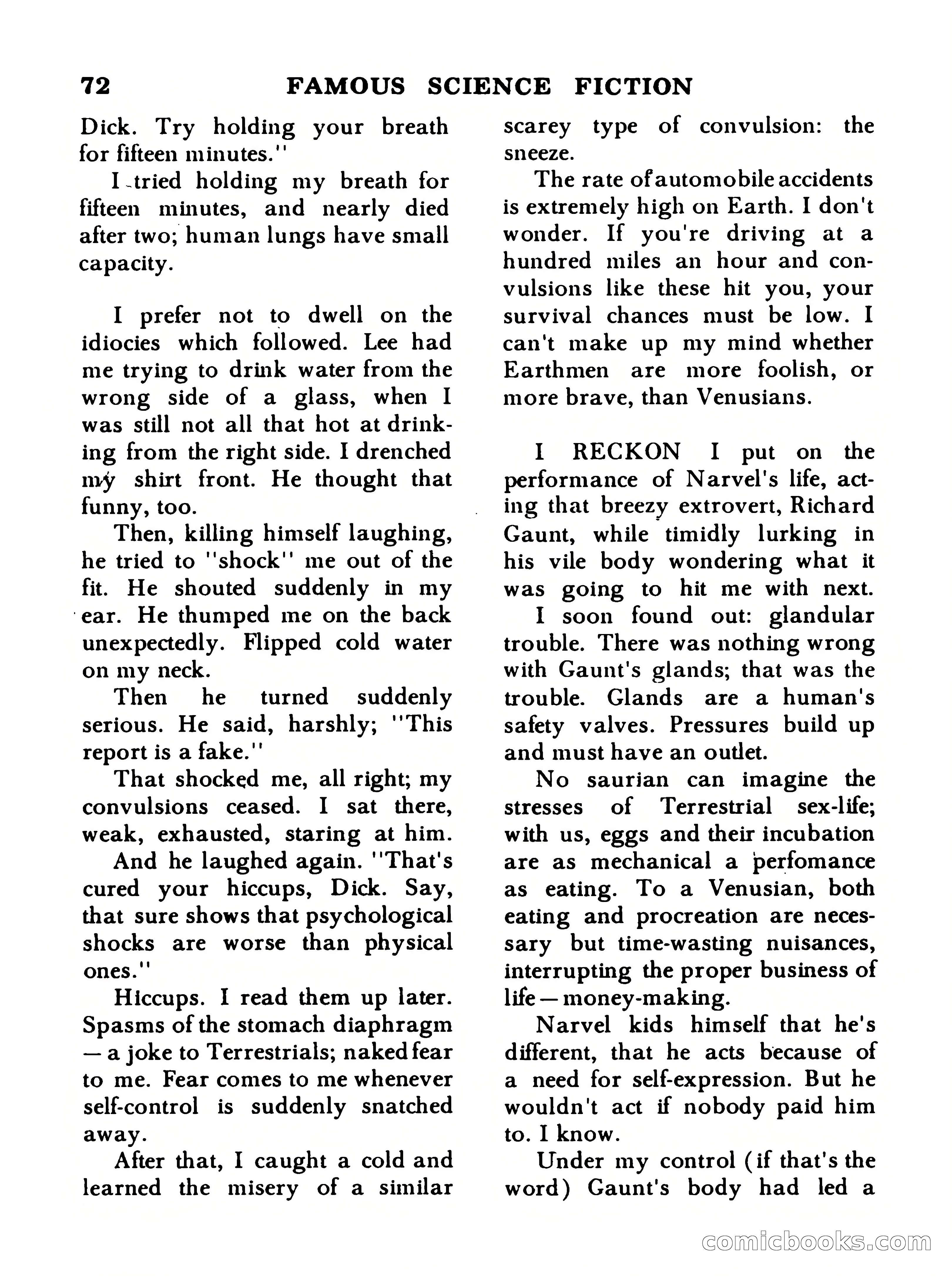 Famous Science Fiction No. 5 — page 72 of 132