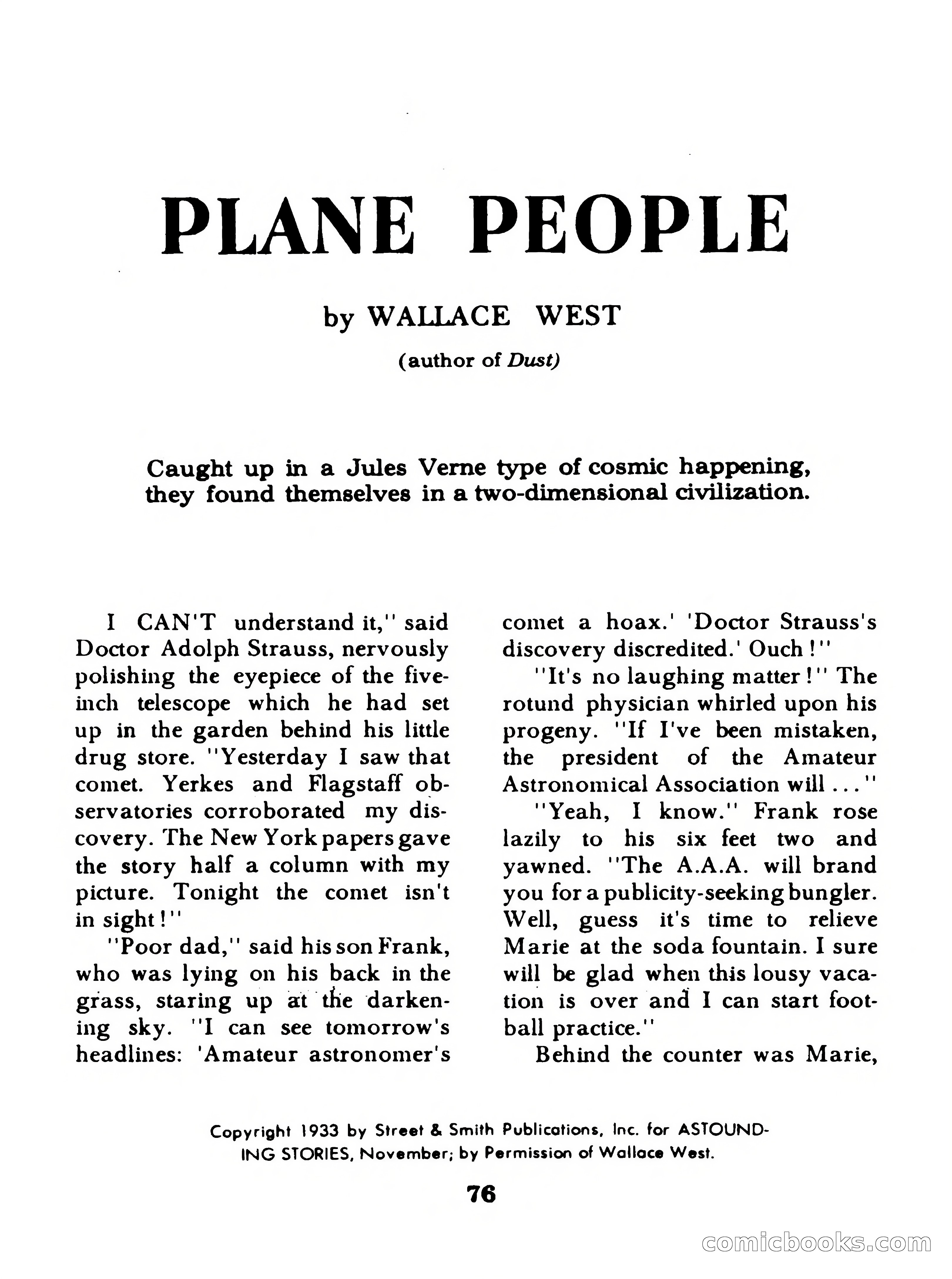 Famous Science Fiction No. 5 — page 76 of 132