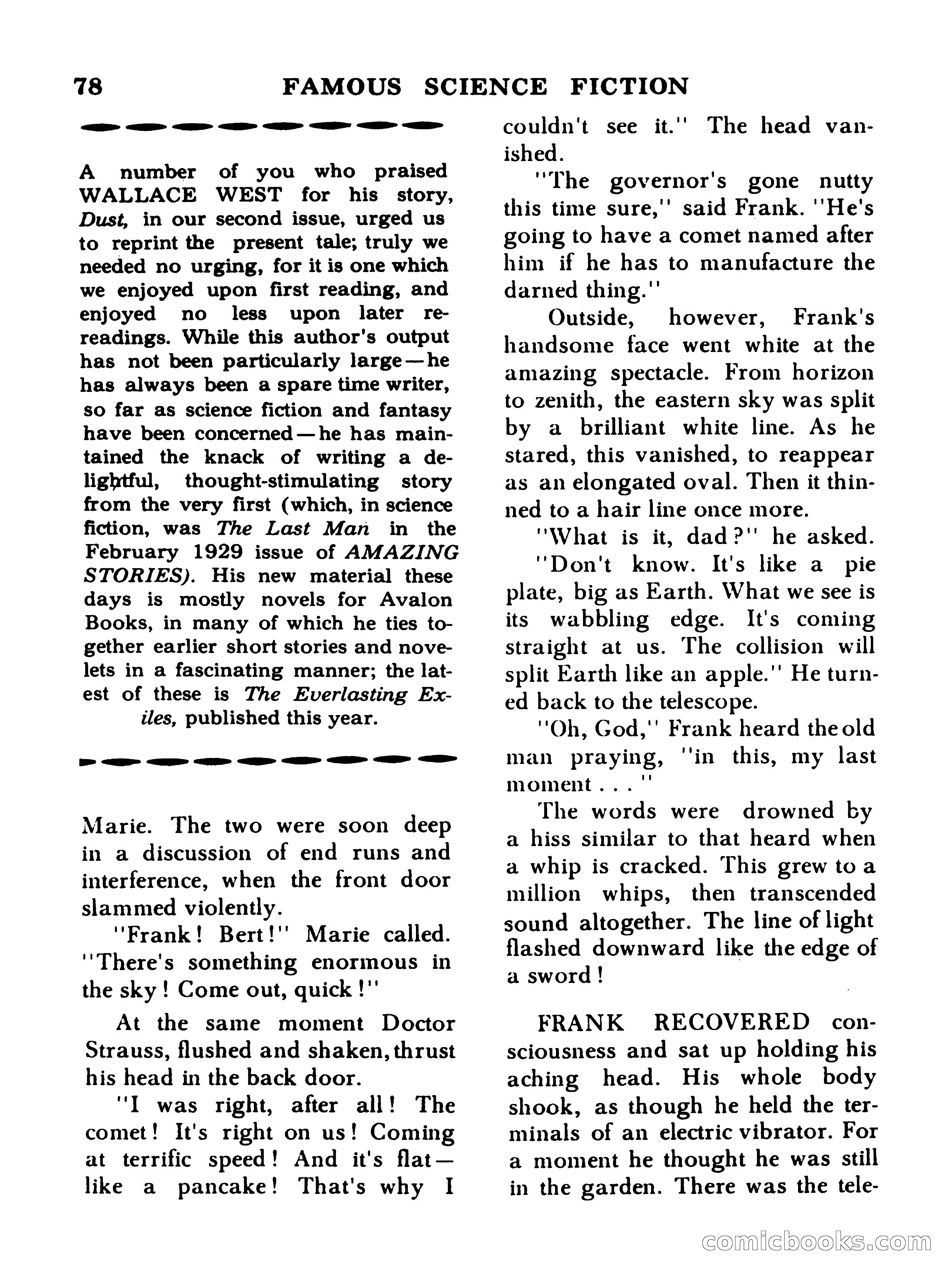 Famous Science Fiction No. 5 — page 78 of 132