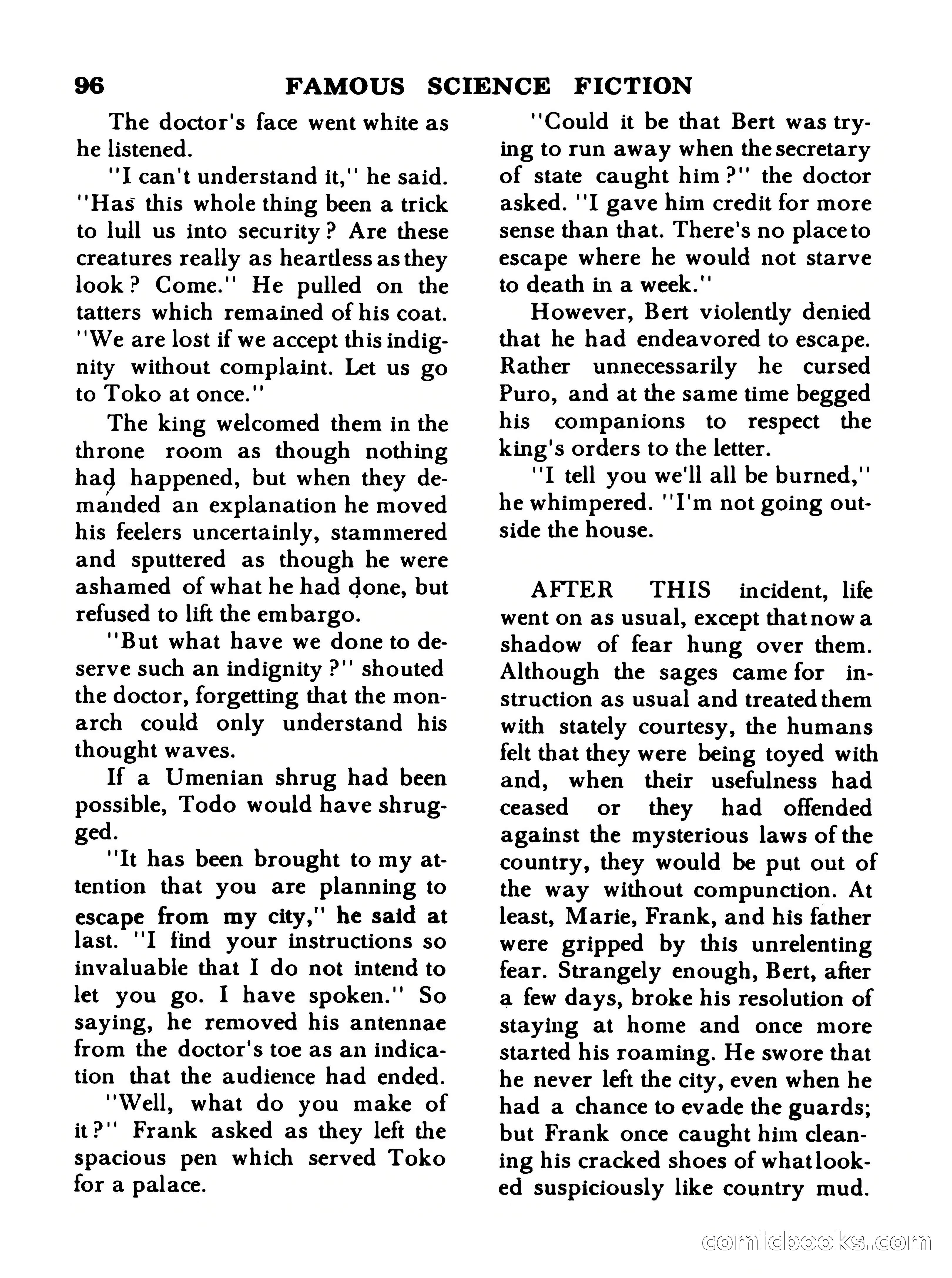Famous Science Fiction No. 5 — page 96 of 132