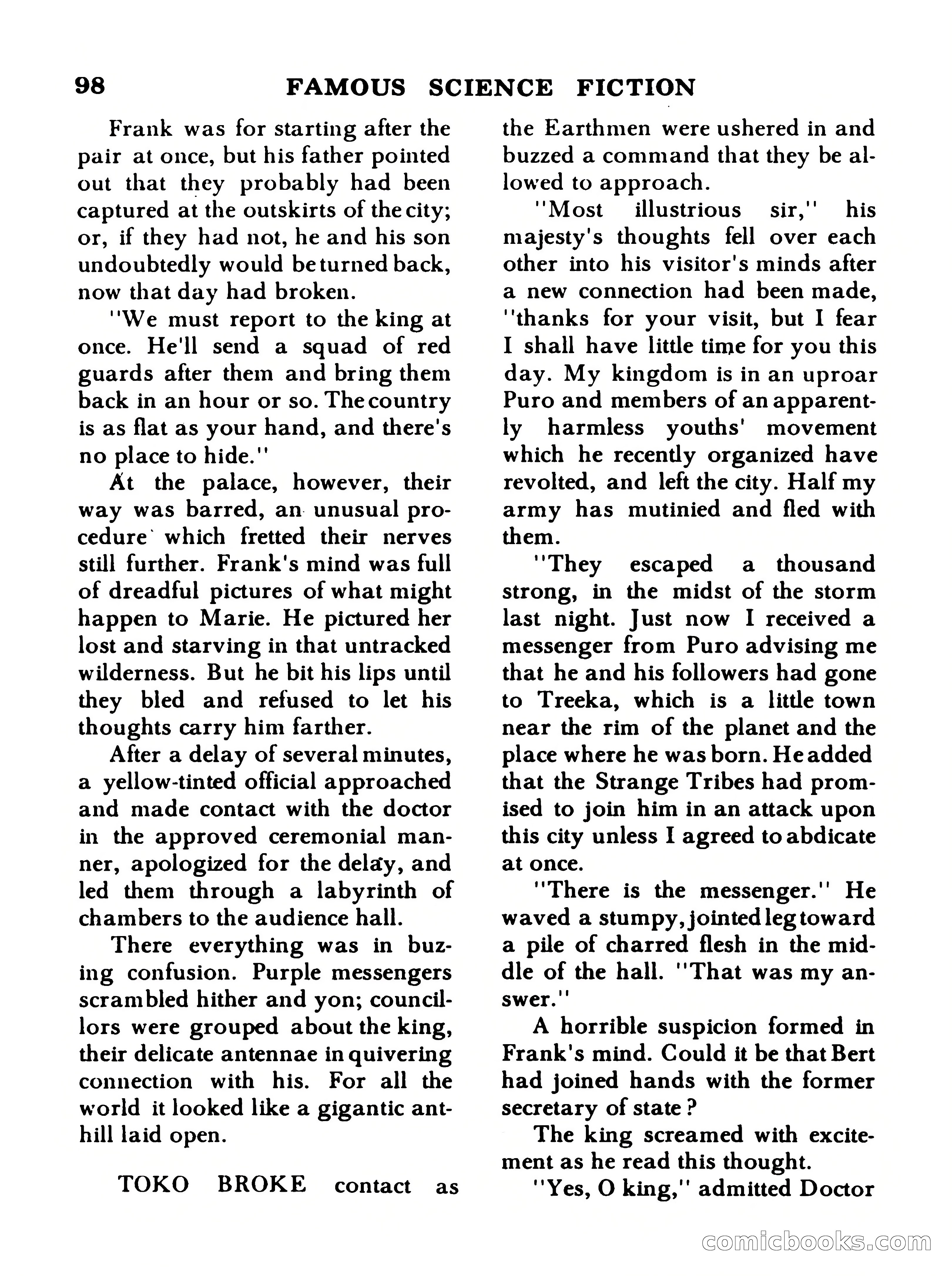 Famous Science Fiction No. 5 — page 98 of 132