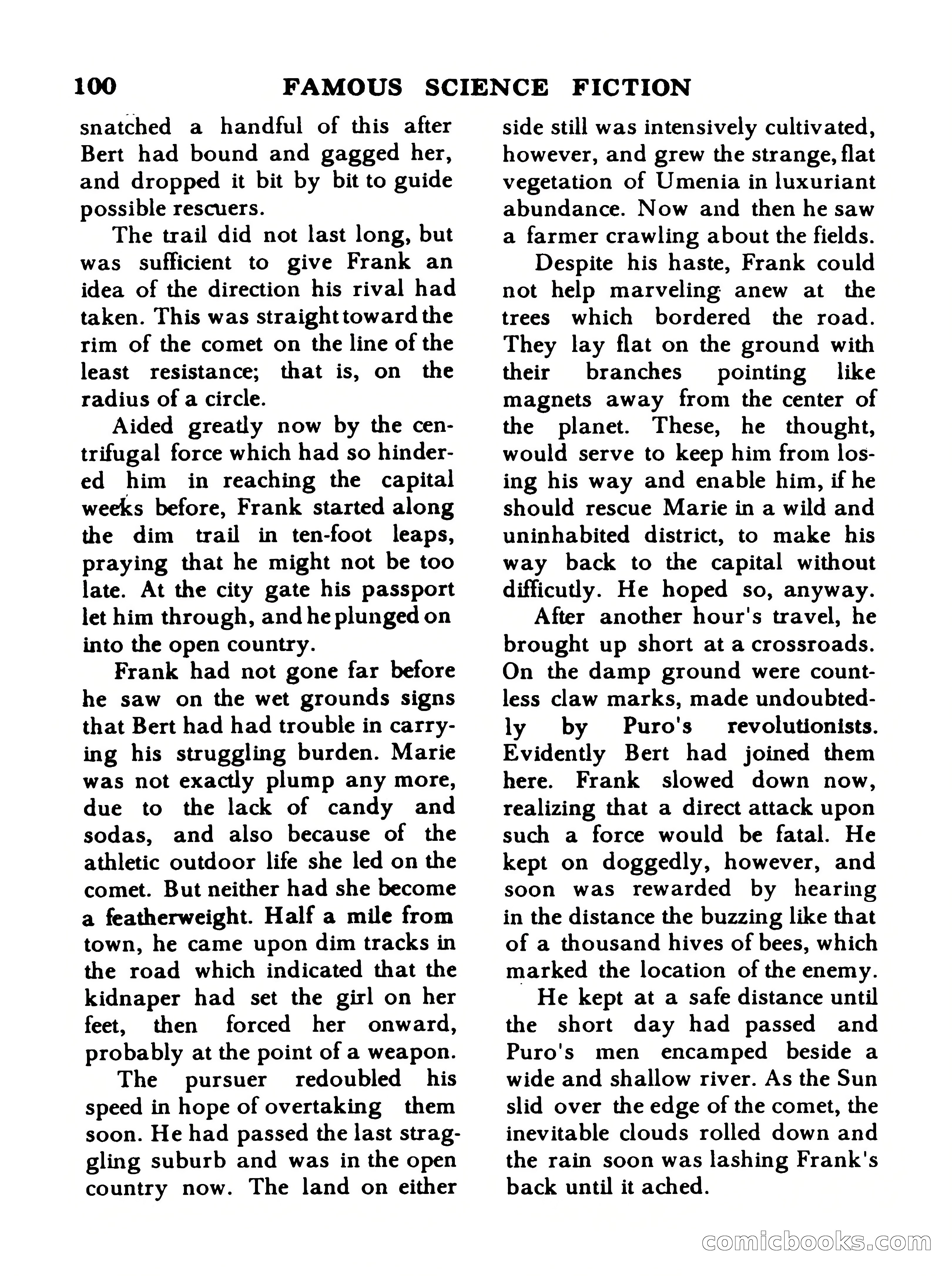Famous Science Fiction No. 5 — page 100 of 132