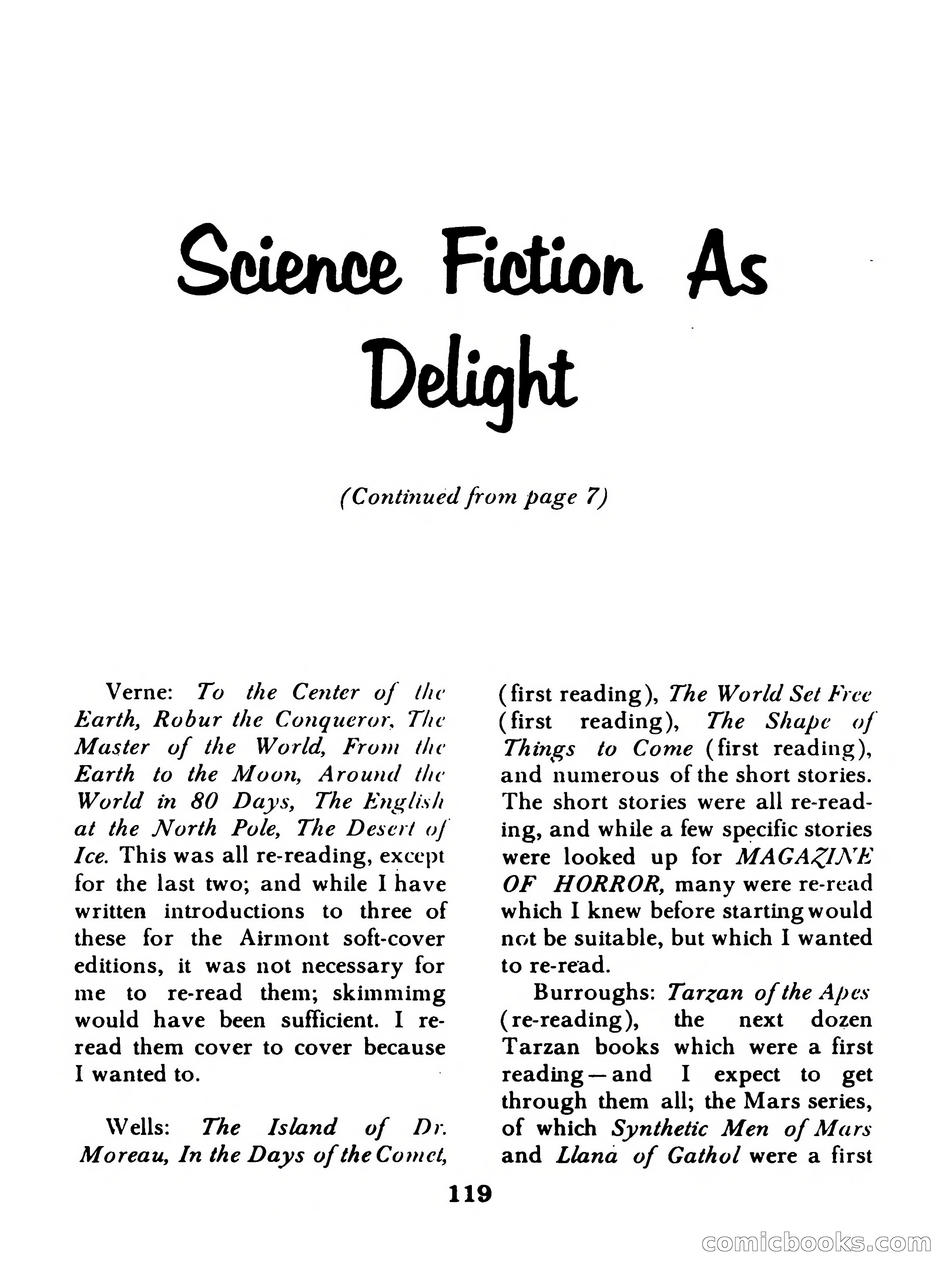 Famous Science Fiction No. 5 — page 119 of 132