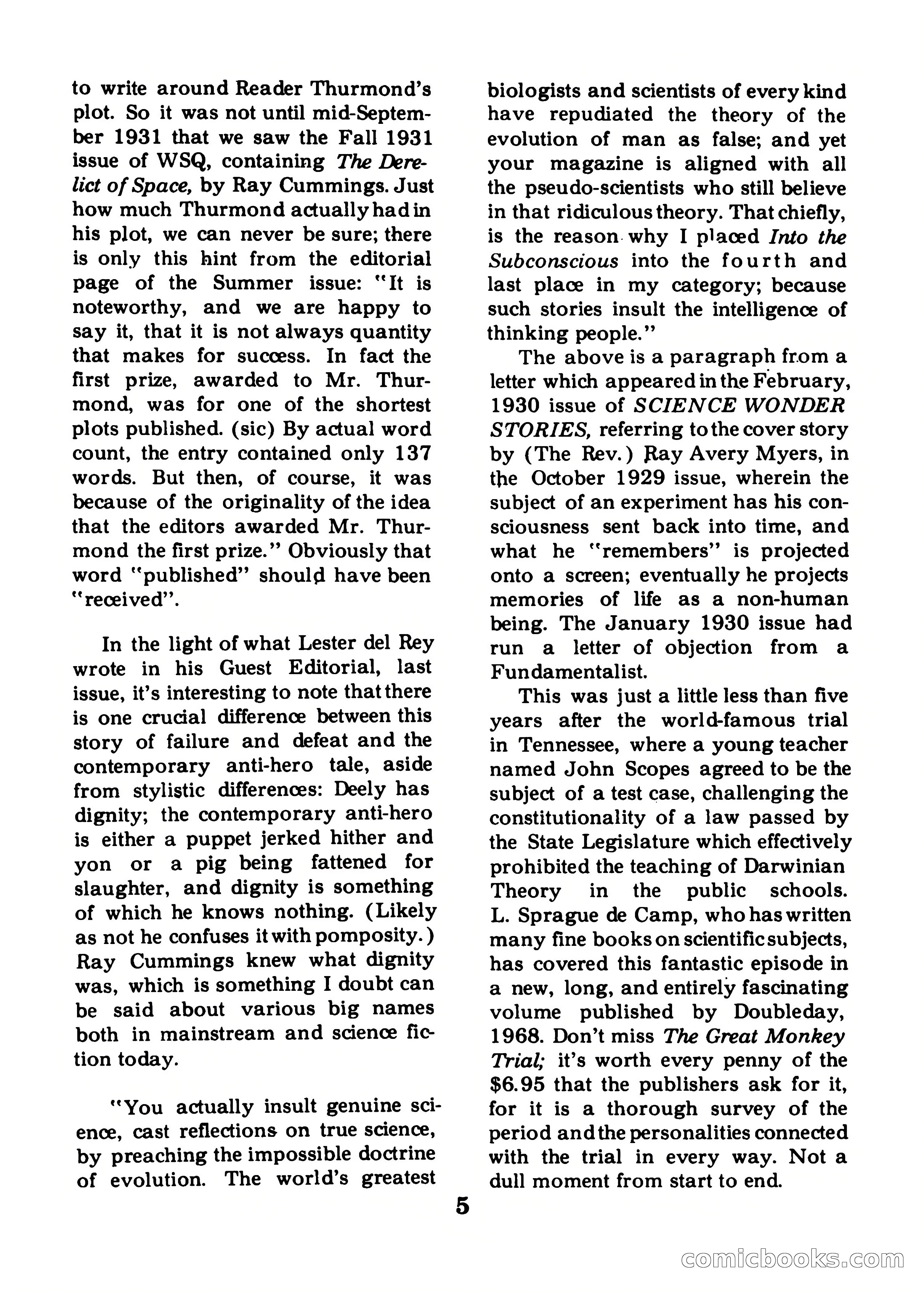 Famous Science Fiction #9 — page 5 of 132
