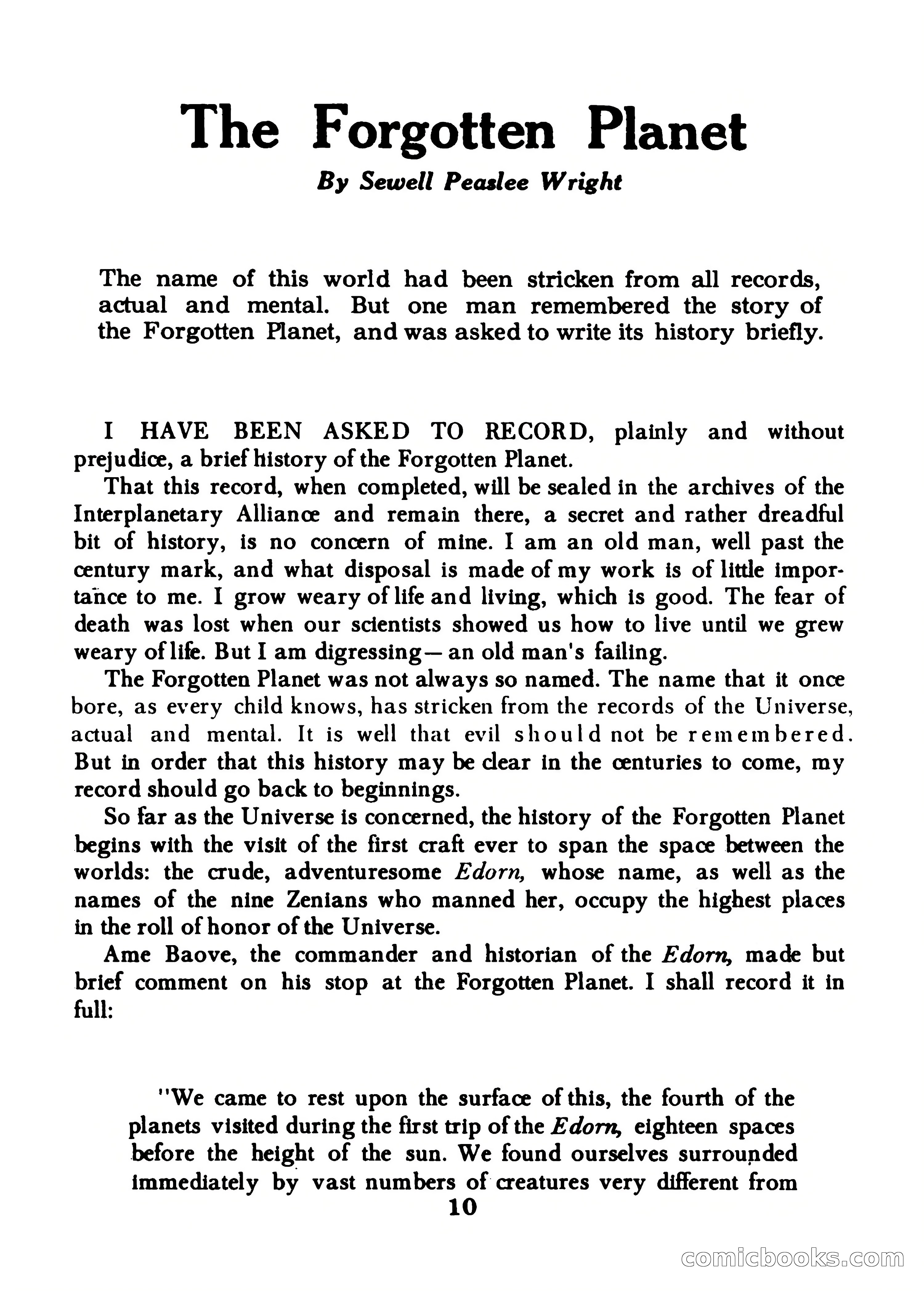 Famous Science Fiction #9 — page 10 of 132