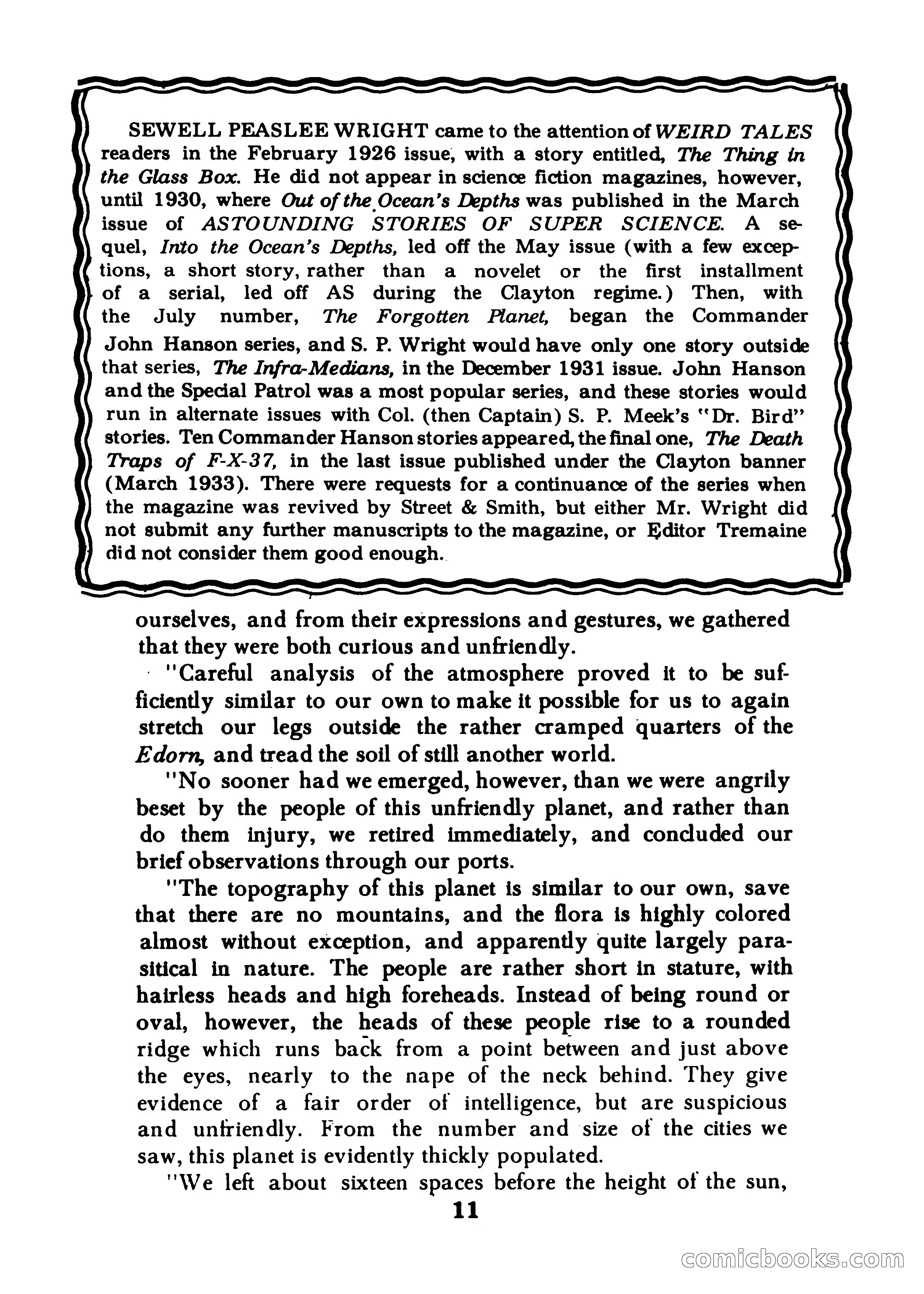 Famous Science Fiction #9 — page 11 of 132