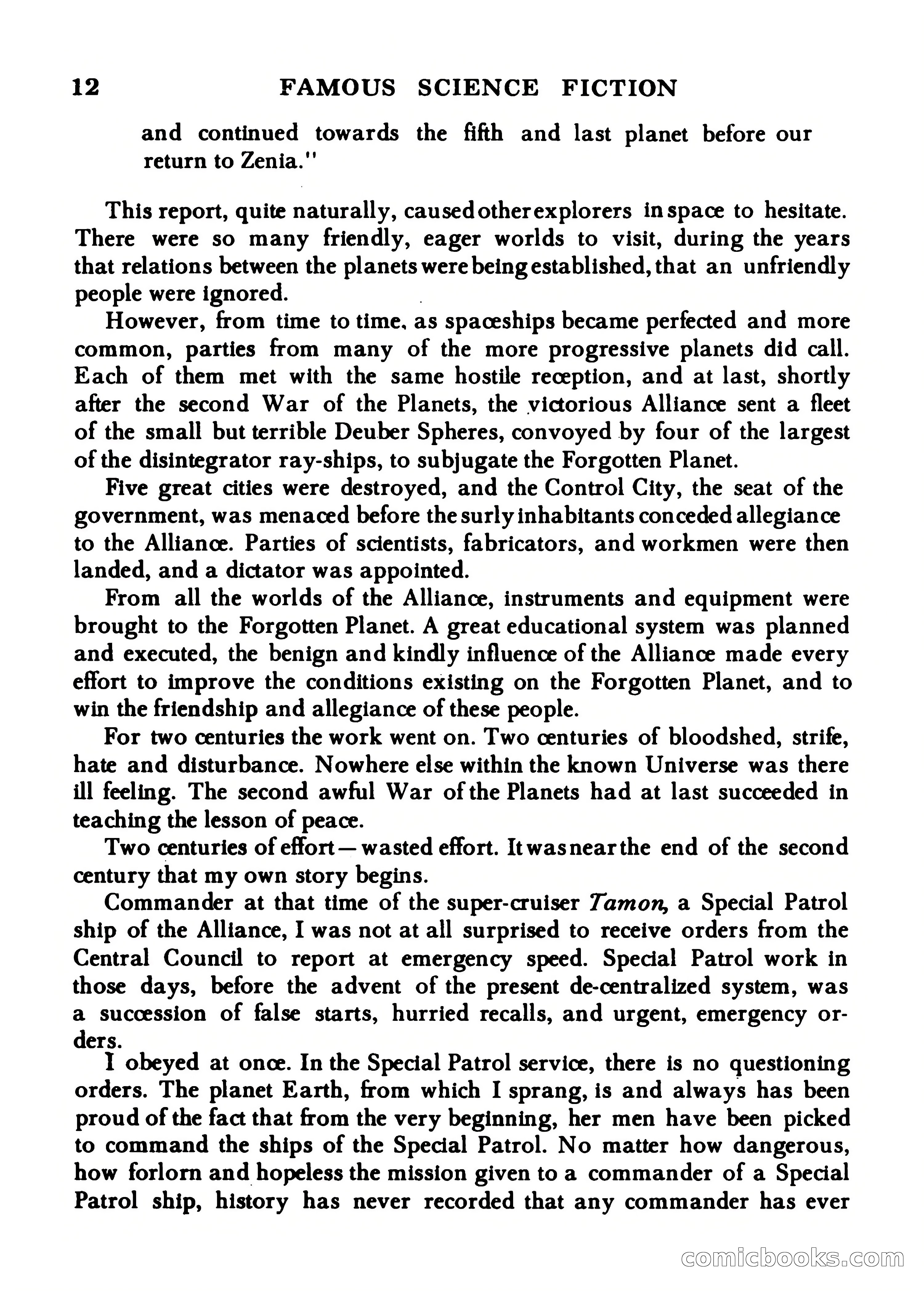 Famous Science Fiction #9 — page 12 of 132