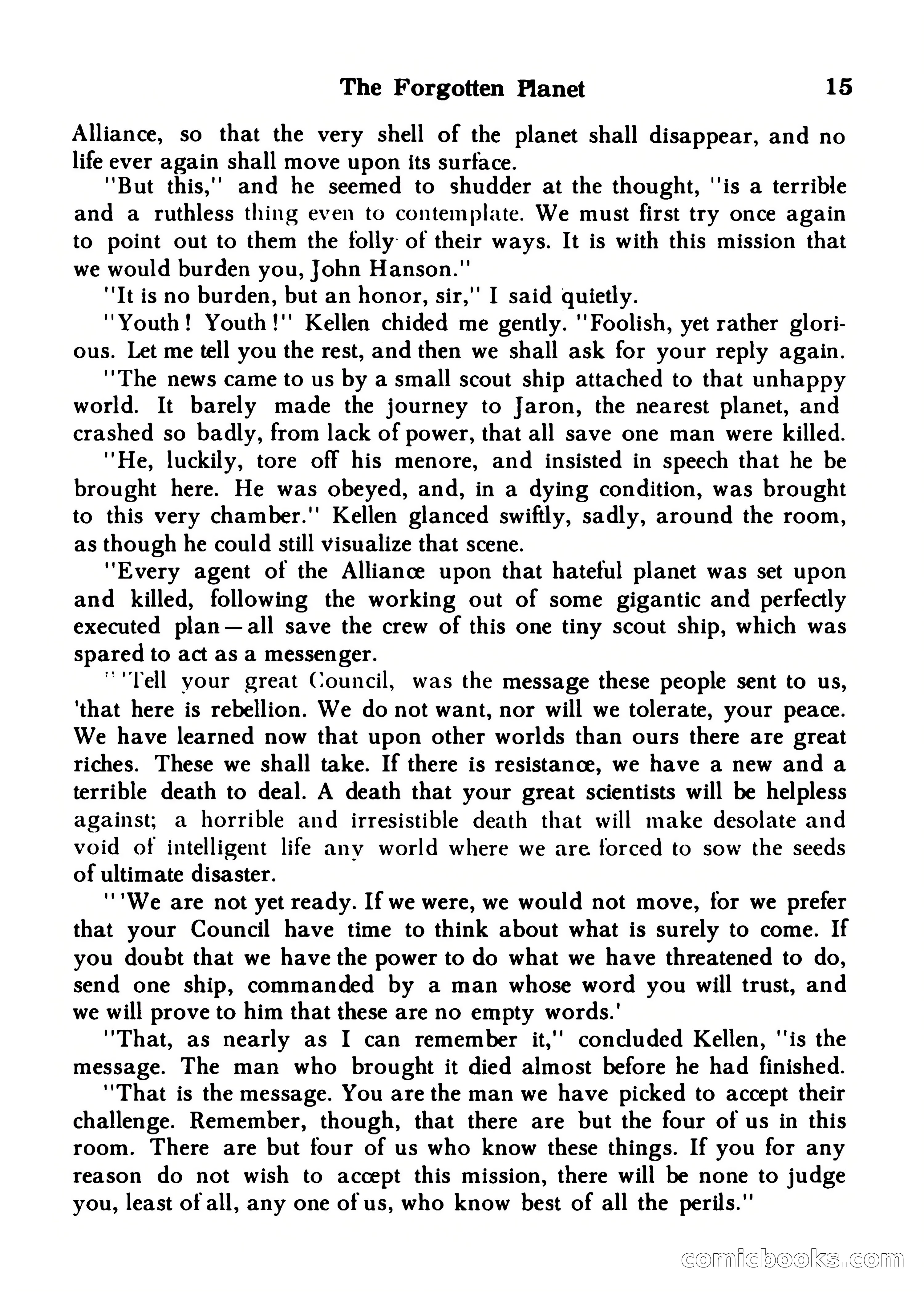 Famous Science Fiction #9 — page 15 of 132