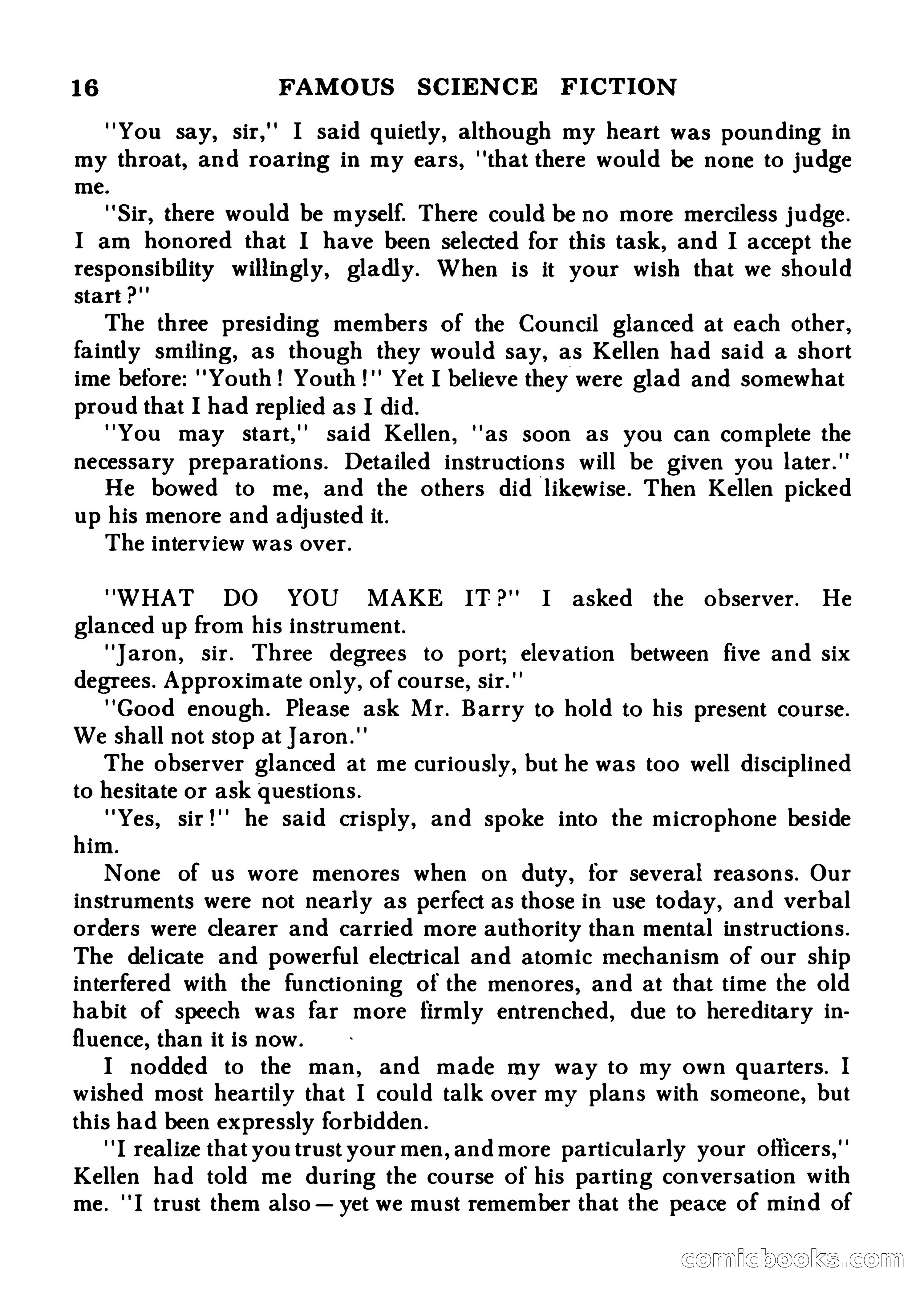 Famous Science Fiction #9 — page 16 of 132