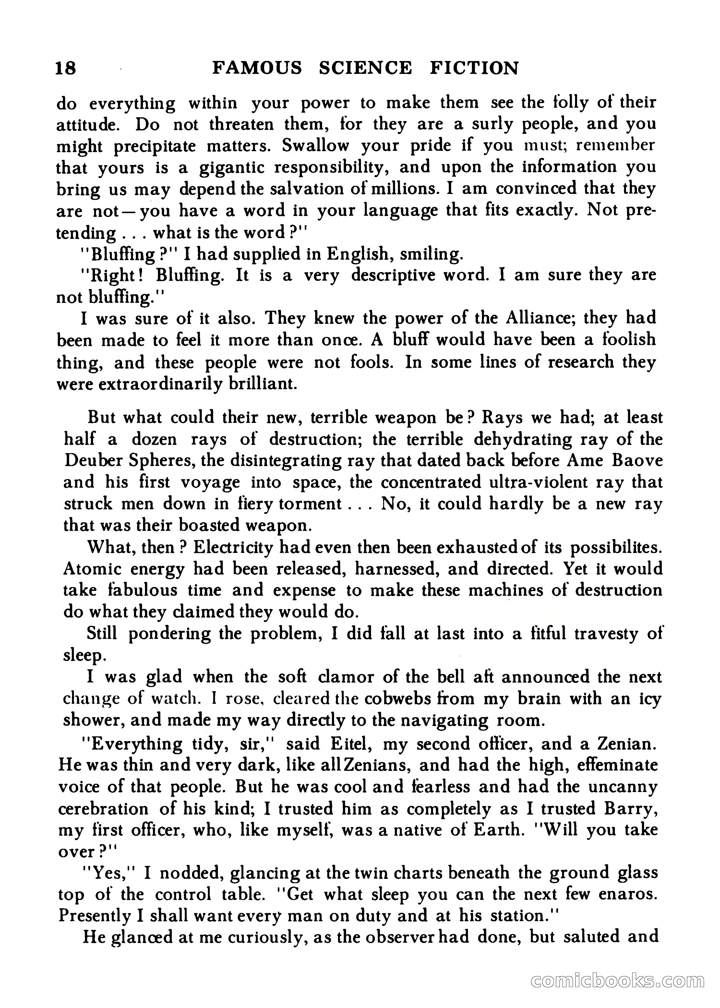 Famous Science Fiction #9 — page 18 of 132