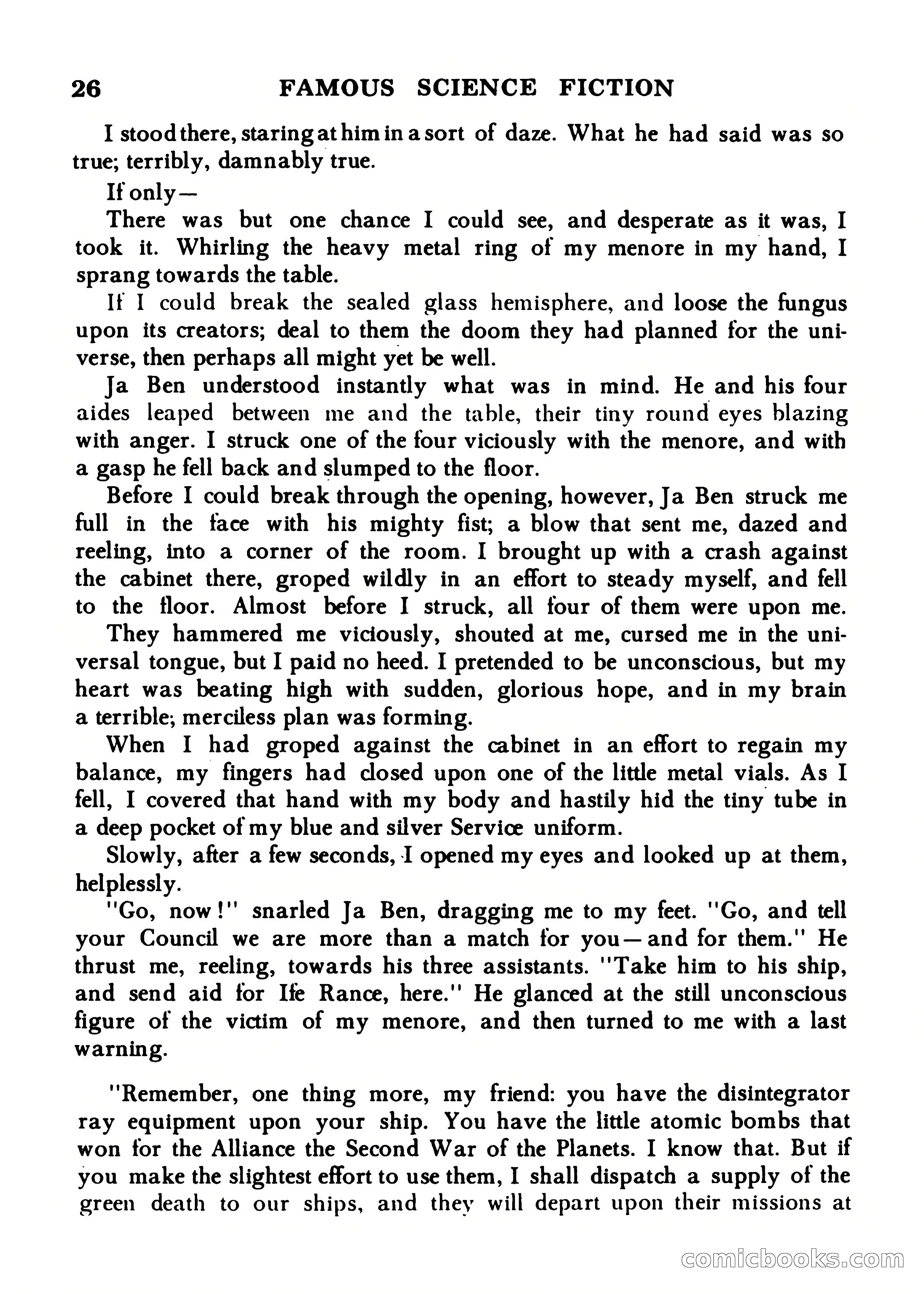 Famous Science Fiction #9 — page 26 of 132