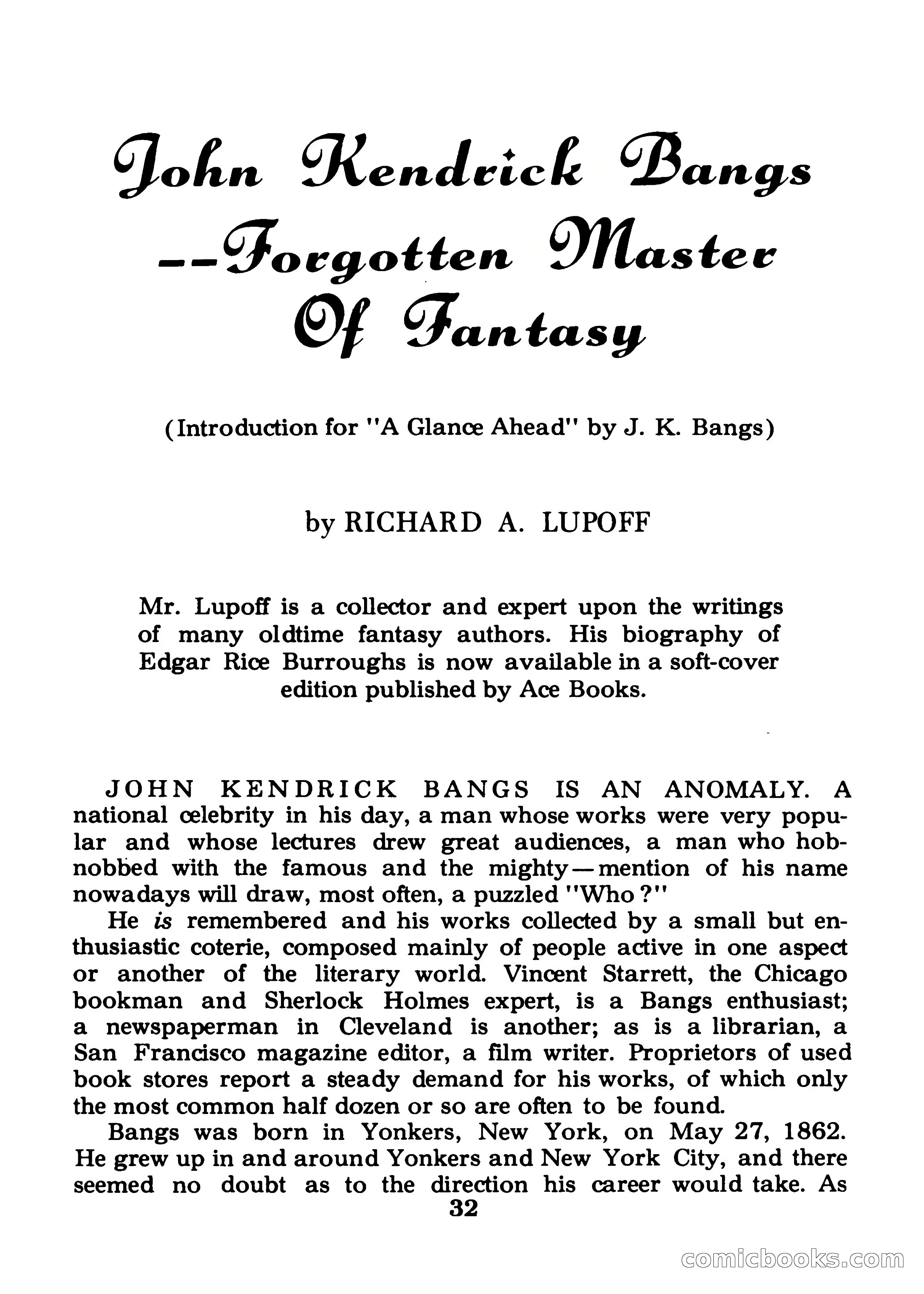 Famous Science Fiction #9 — page 32 of 132