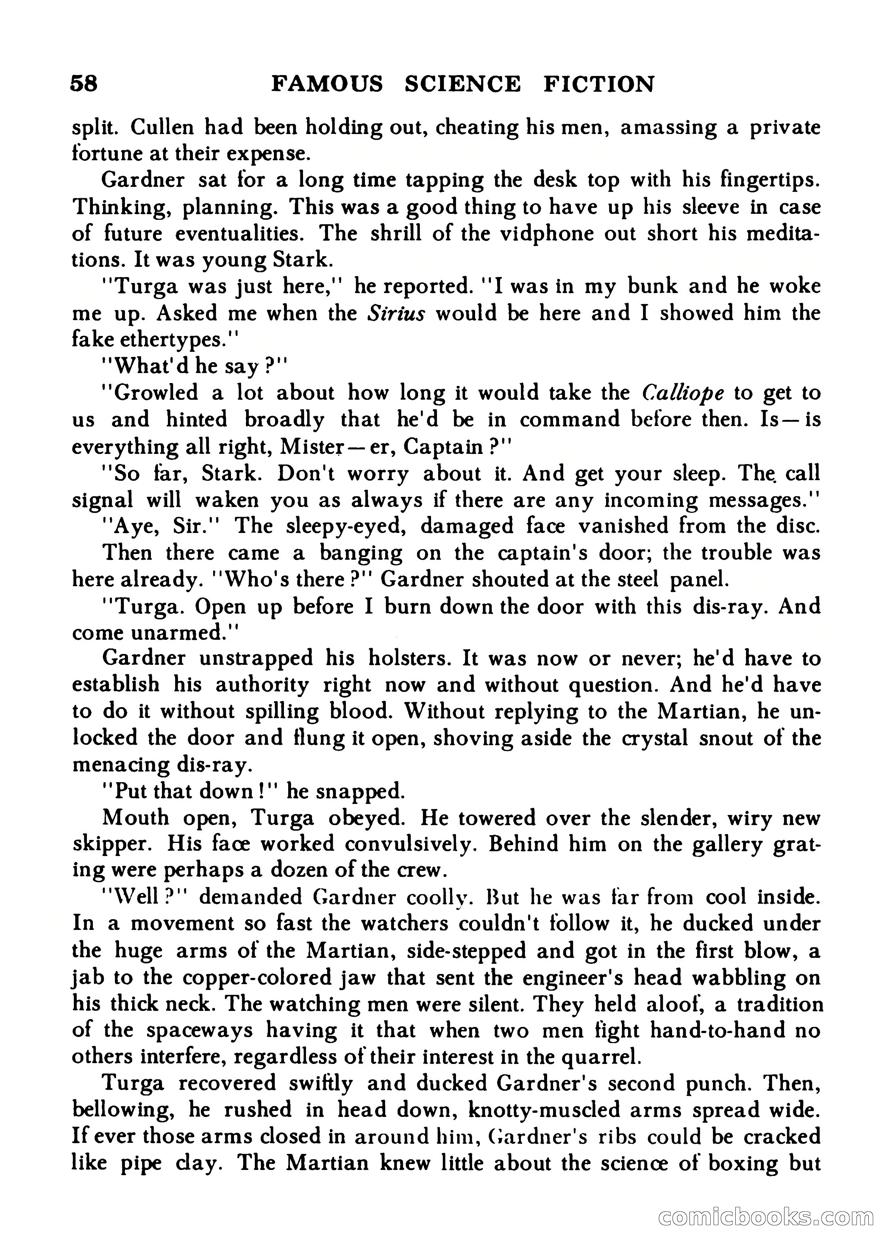 Famous Science Fiction #9 — page 58 of 132