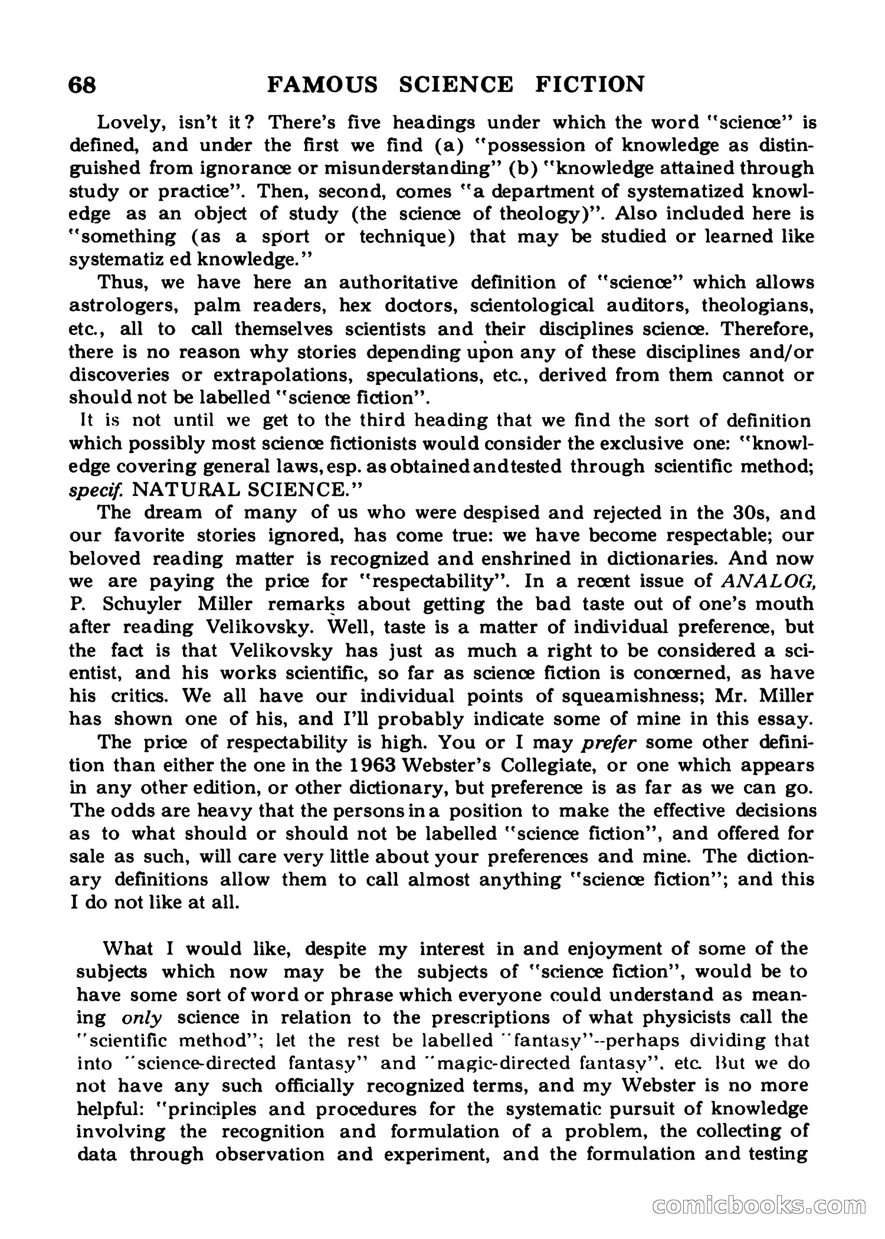 Famous Science Fiction #9 — page 68 of 132