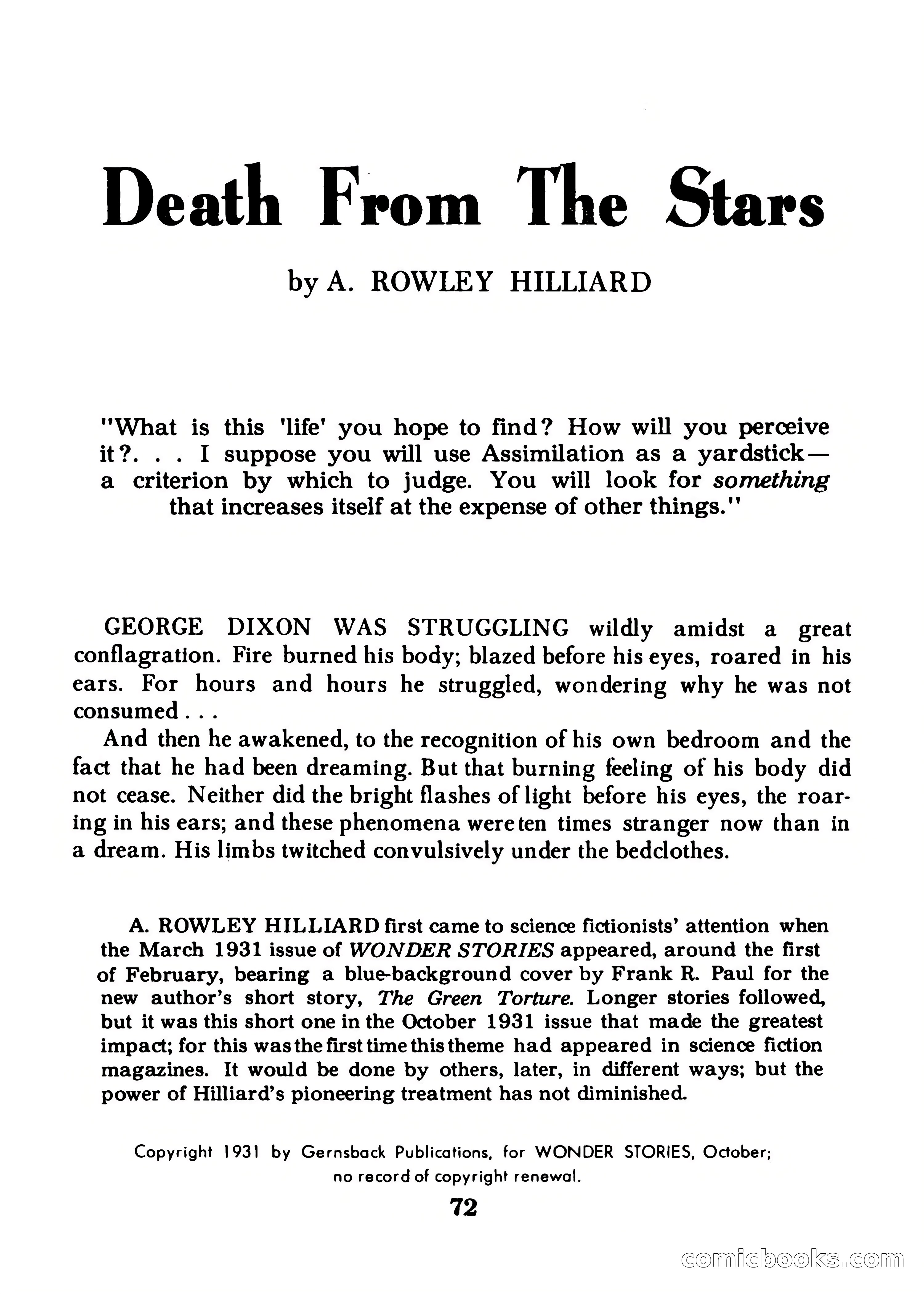 Famous Science Fiction #9 — page 72 of 132