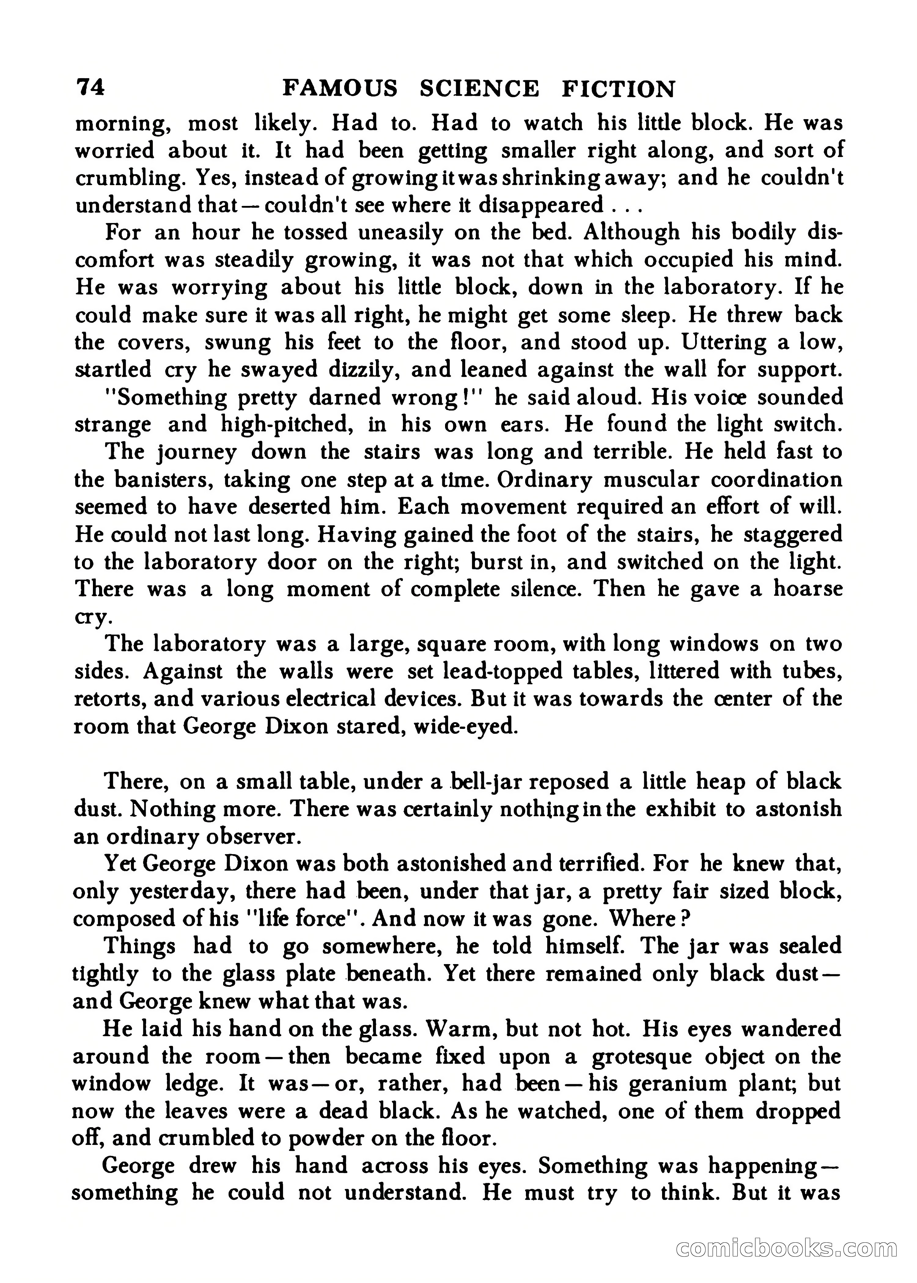 Famous Science Fiction #9 — page 74 of 132