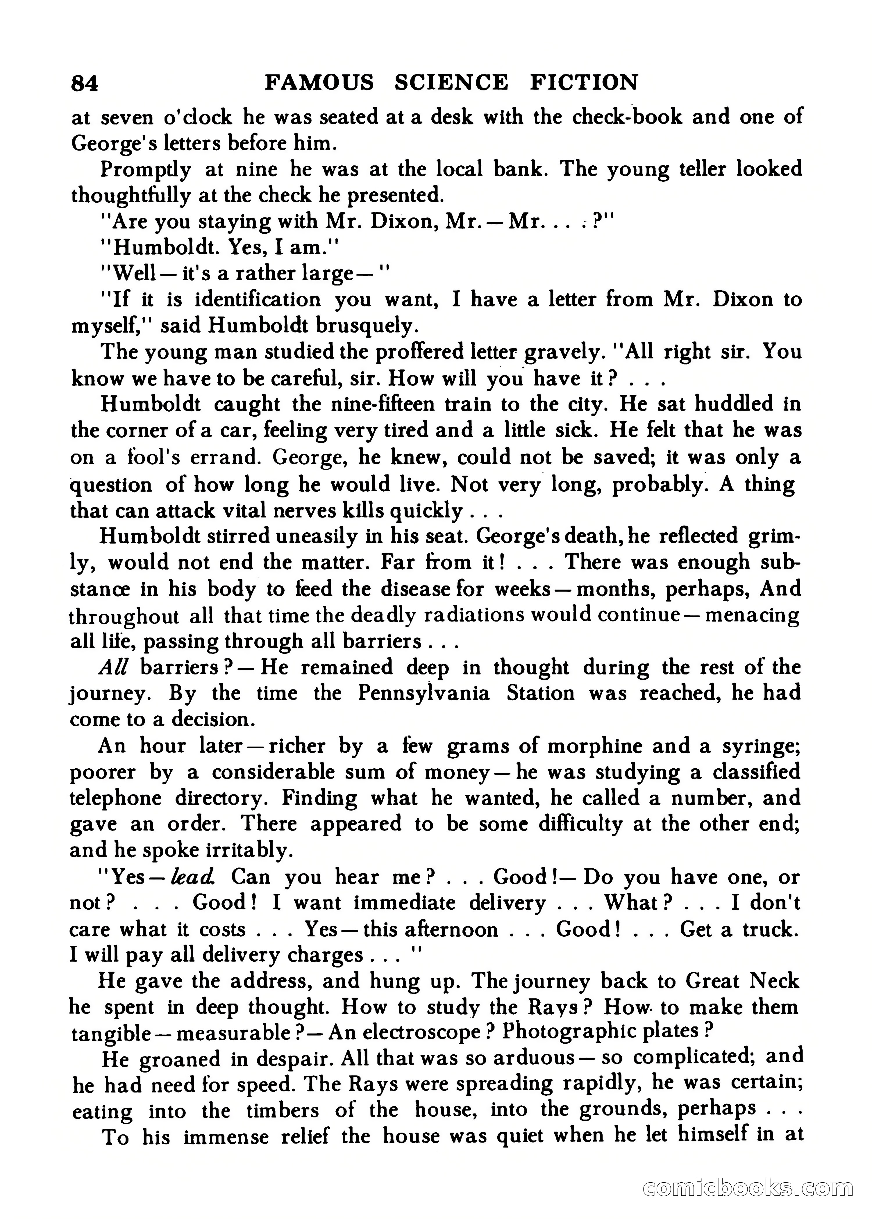 Famous Science Fiction #9 — page 84 of 132