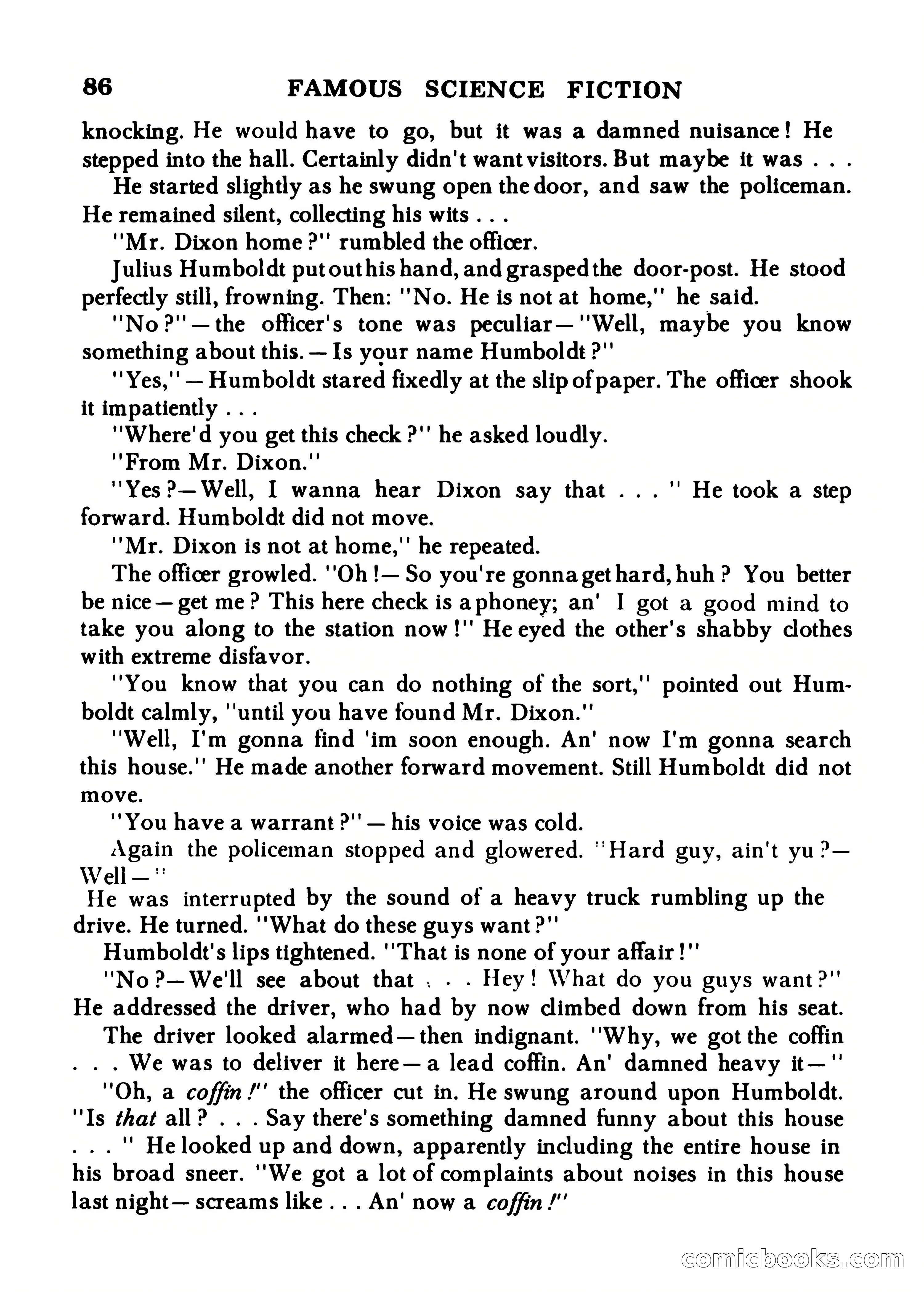 Famous Science Fiction #9 — page 86 of 132