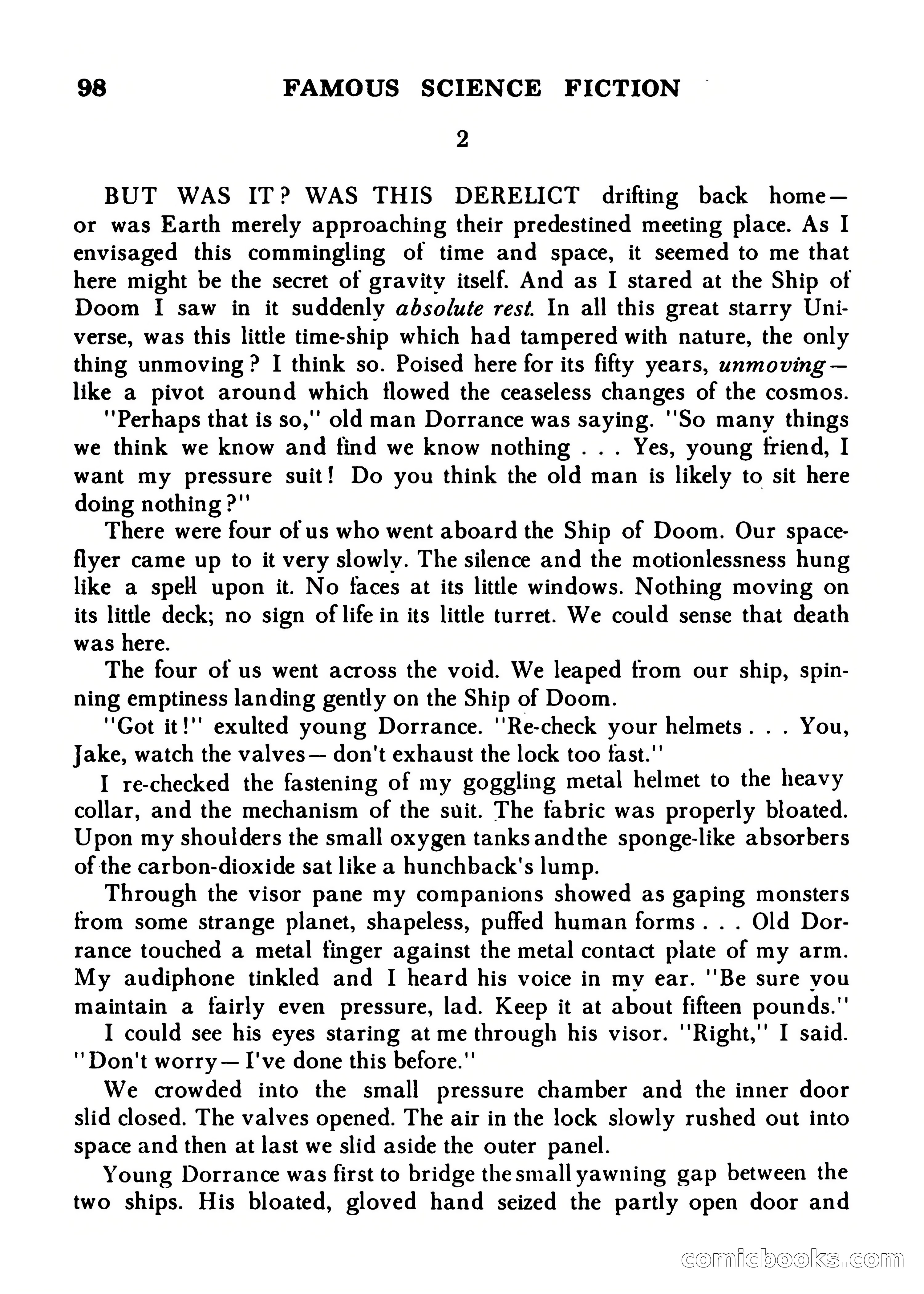 Famous Science Fiction #9 — page 98 of 132