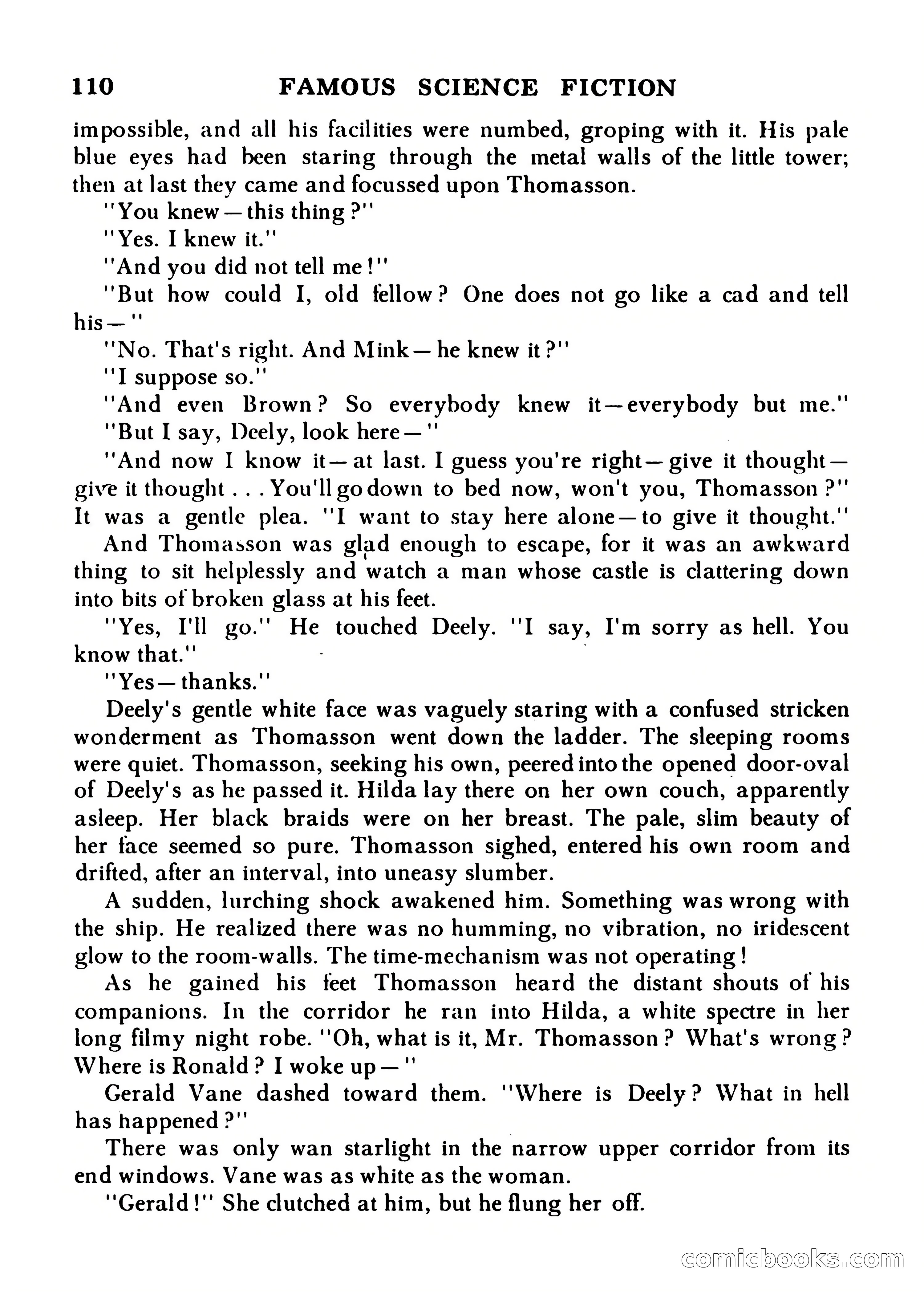 Famous Science Fiction #9 — page 110 of 132