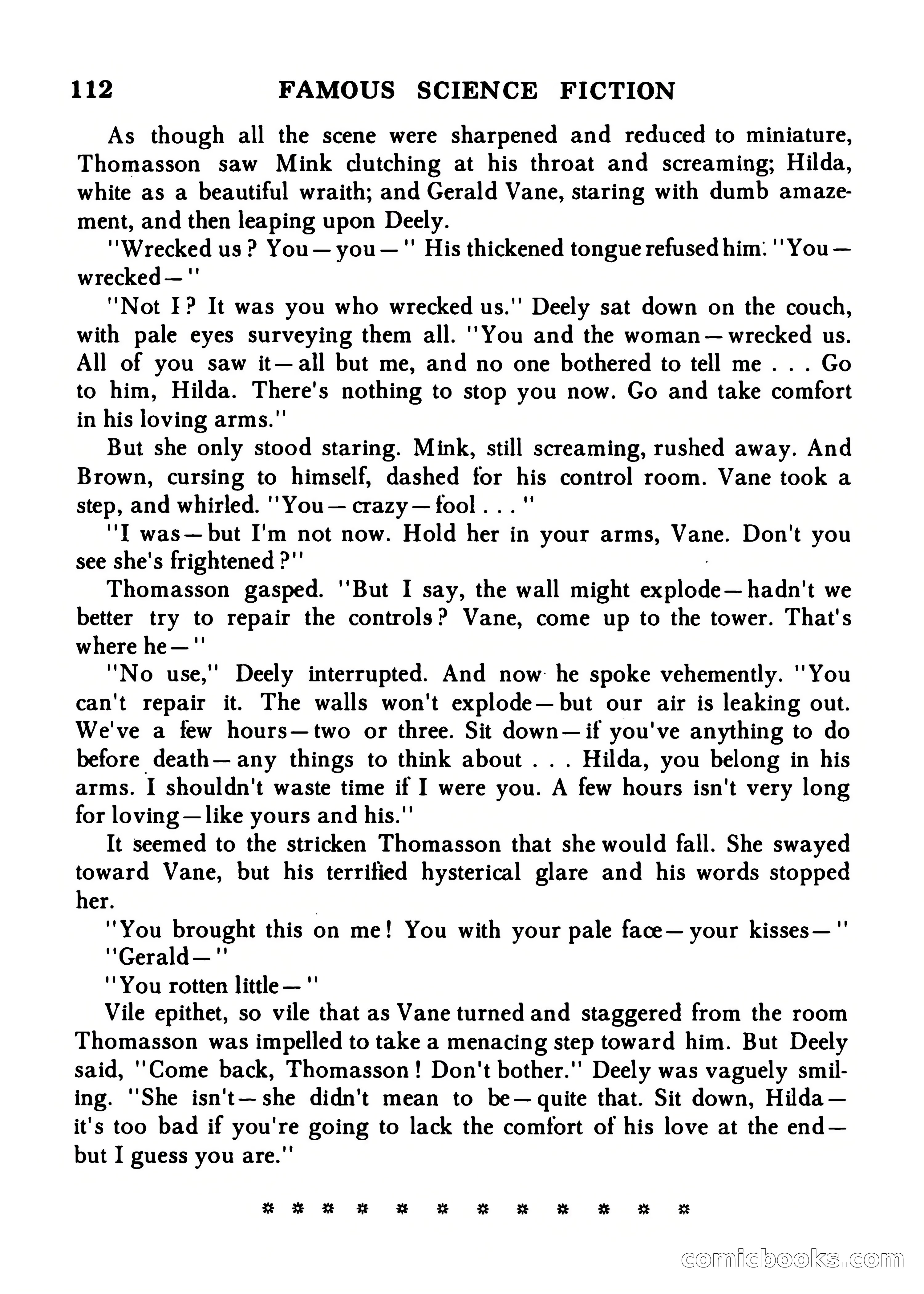 Famous Science Fiction #9 — page 112 of 132