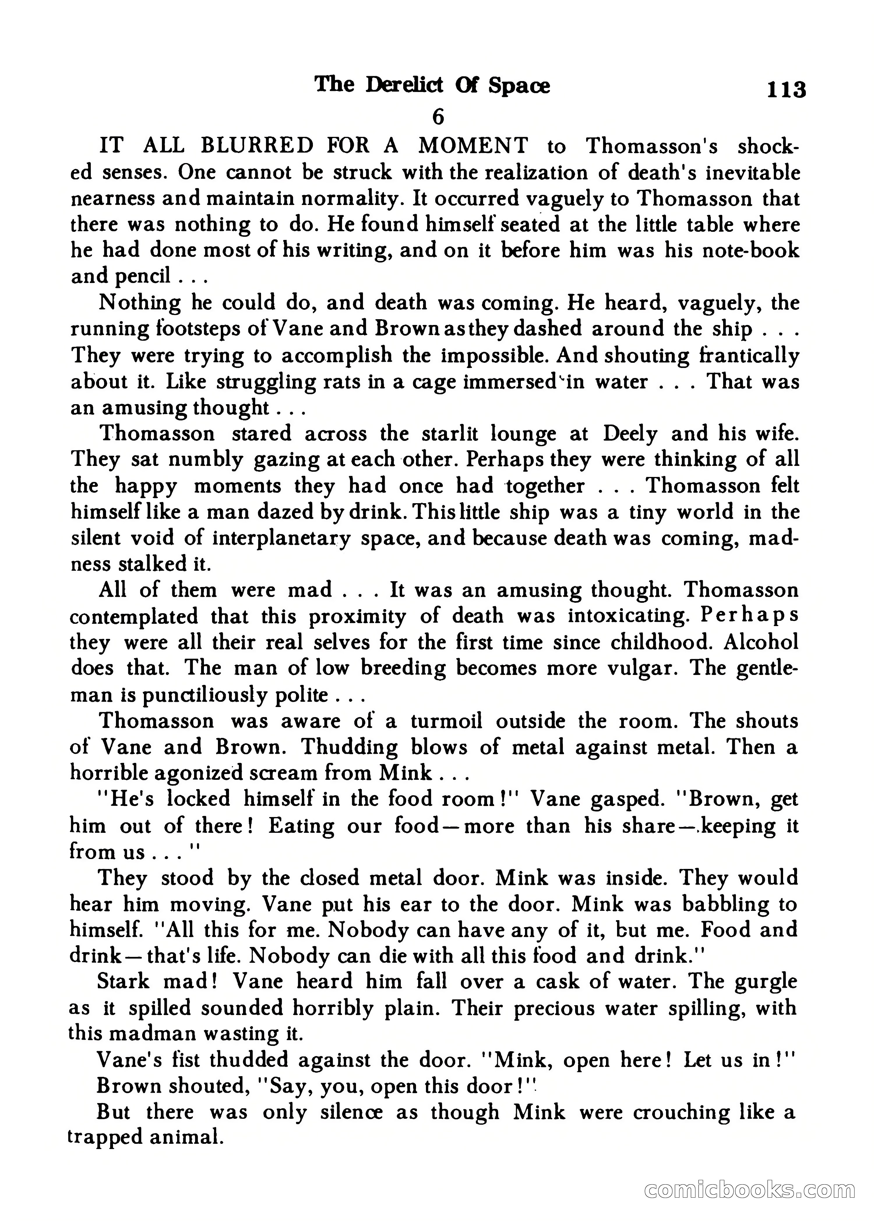 Famous Science Fiction #9 — page 113 of 132