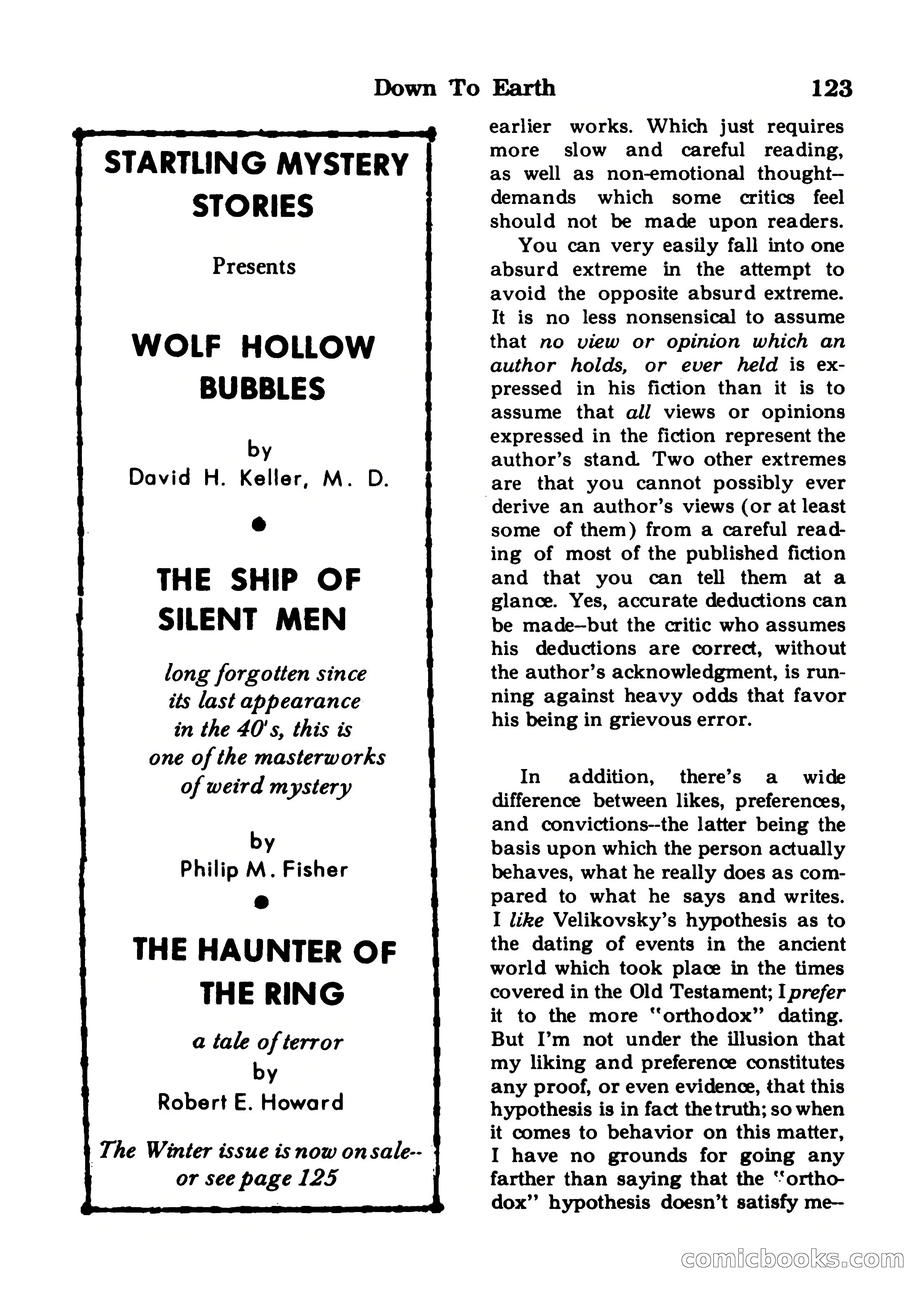 Famous Science Fiction #9 — page 123 of 132