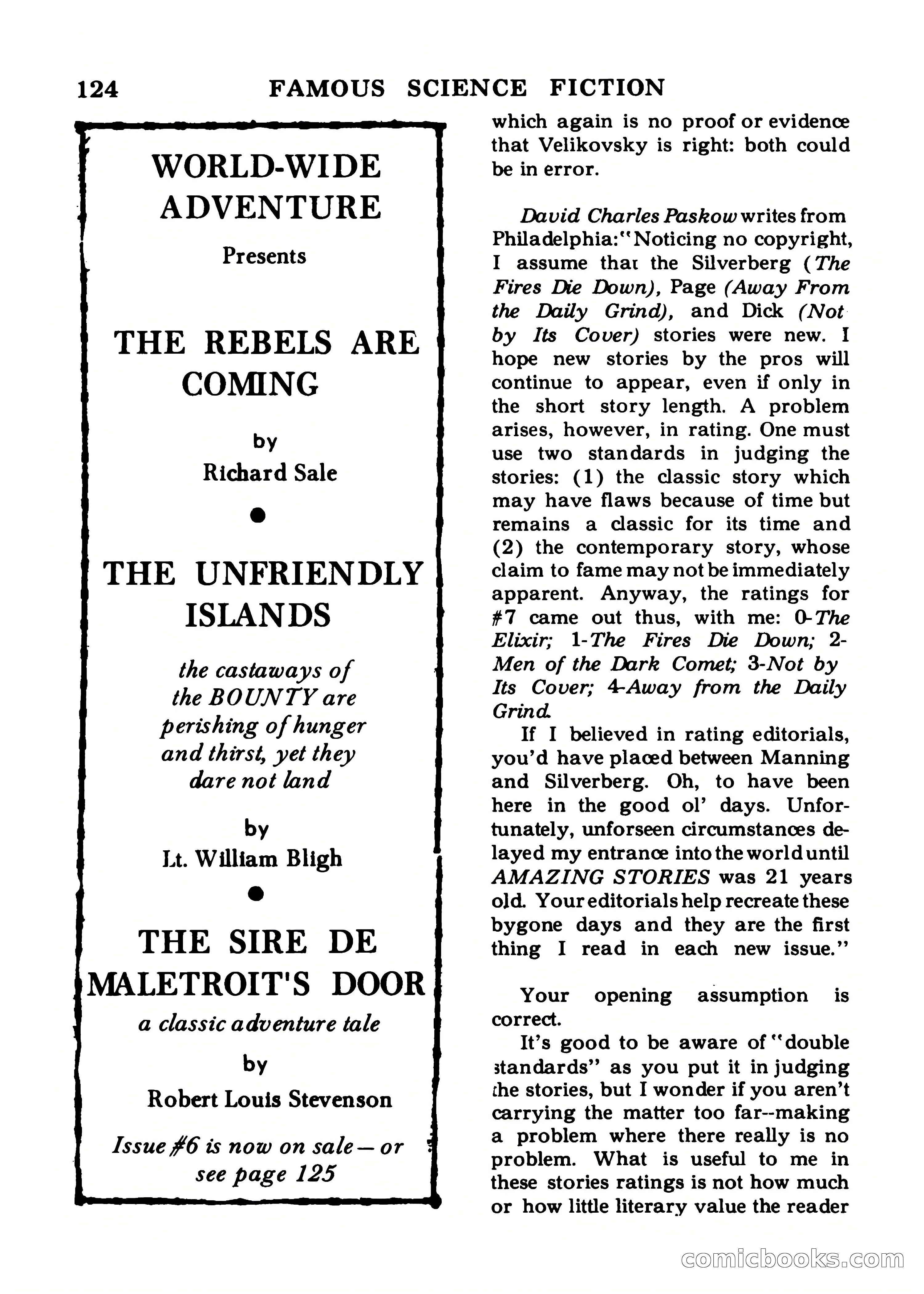 Famous Science Fiction #9 — page 124 of 132