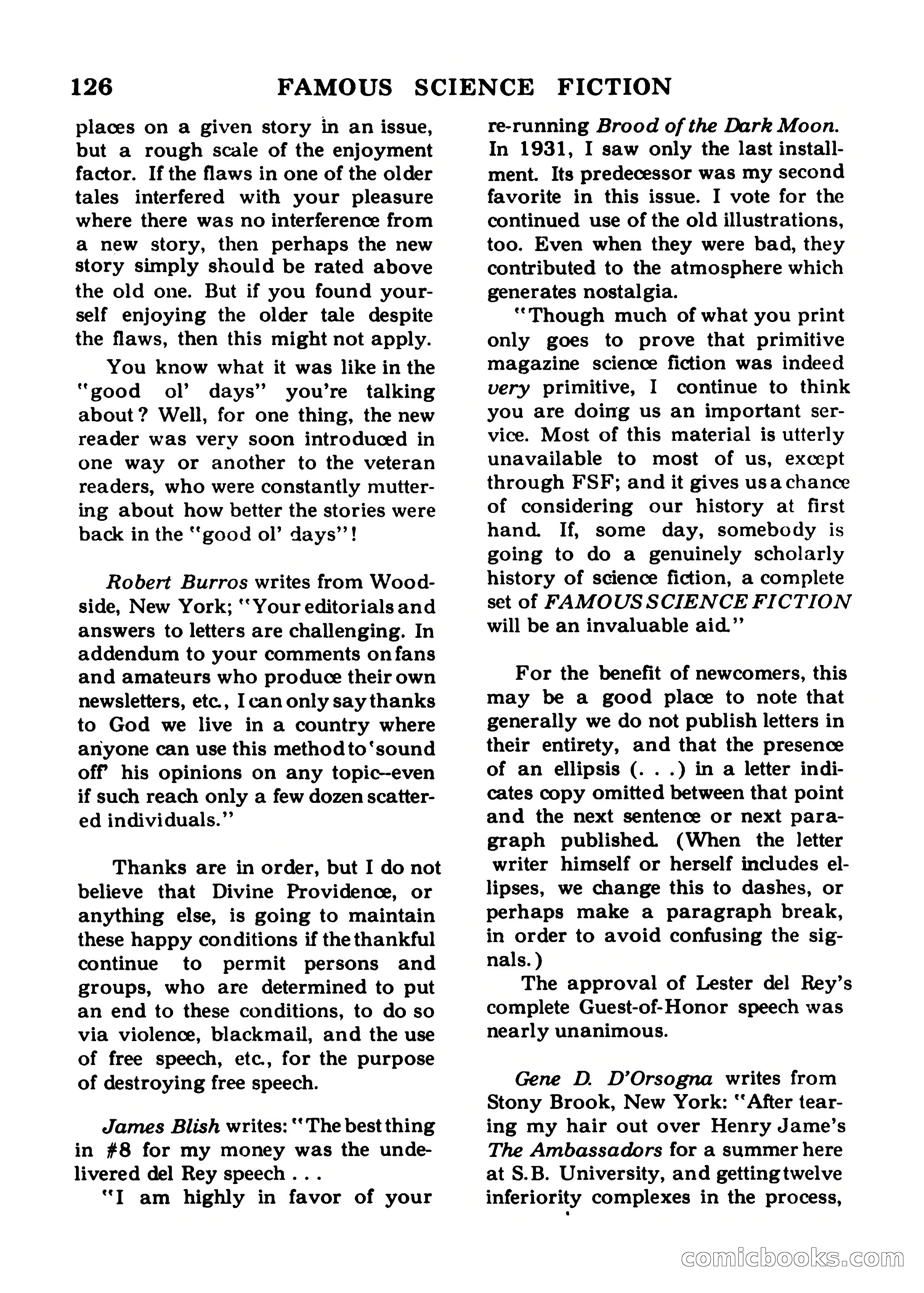 Famous Science Fiction #9 — page 126 of 132
