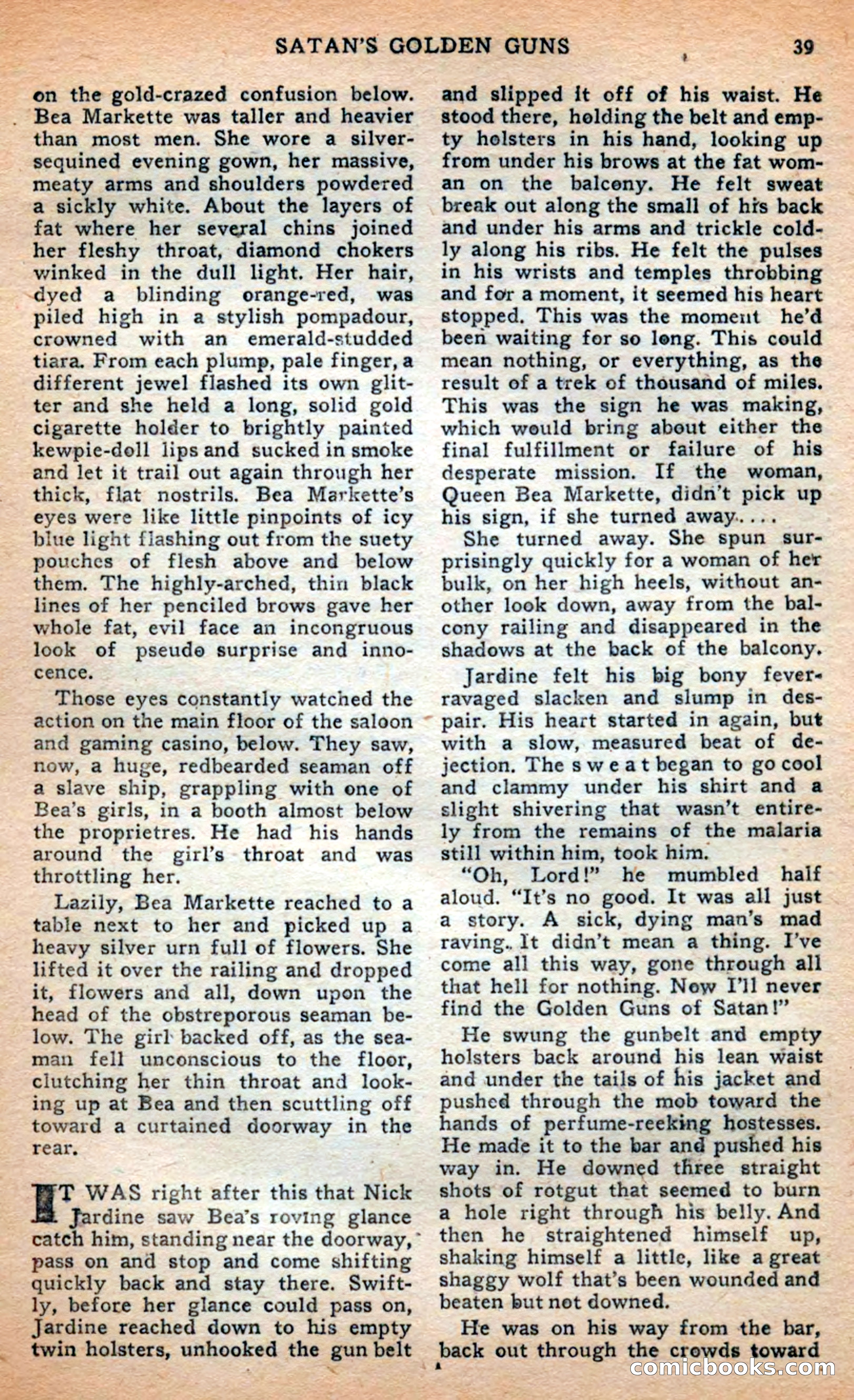 Famous Western, April 1948 — page 39 of 101