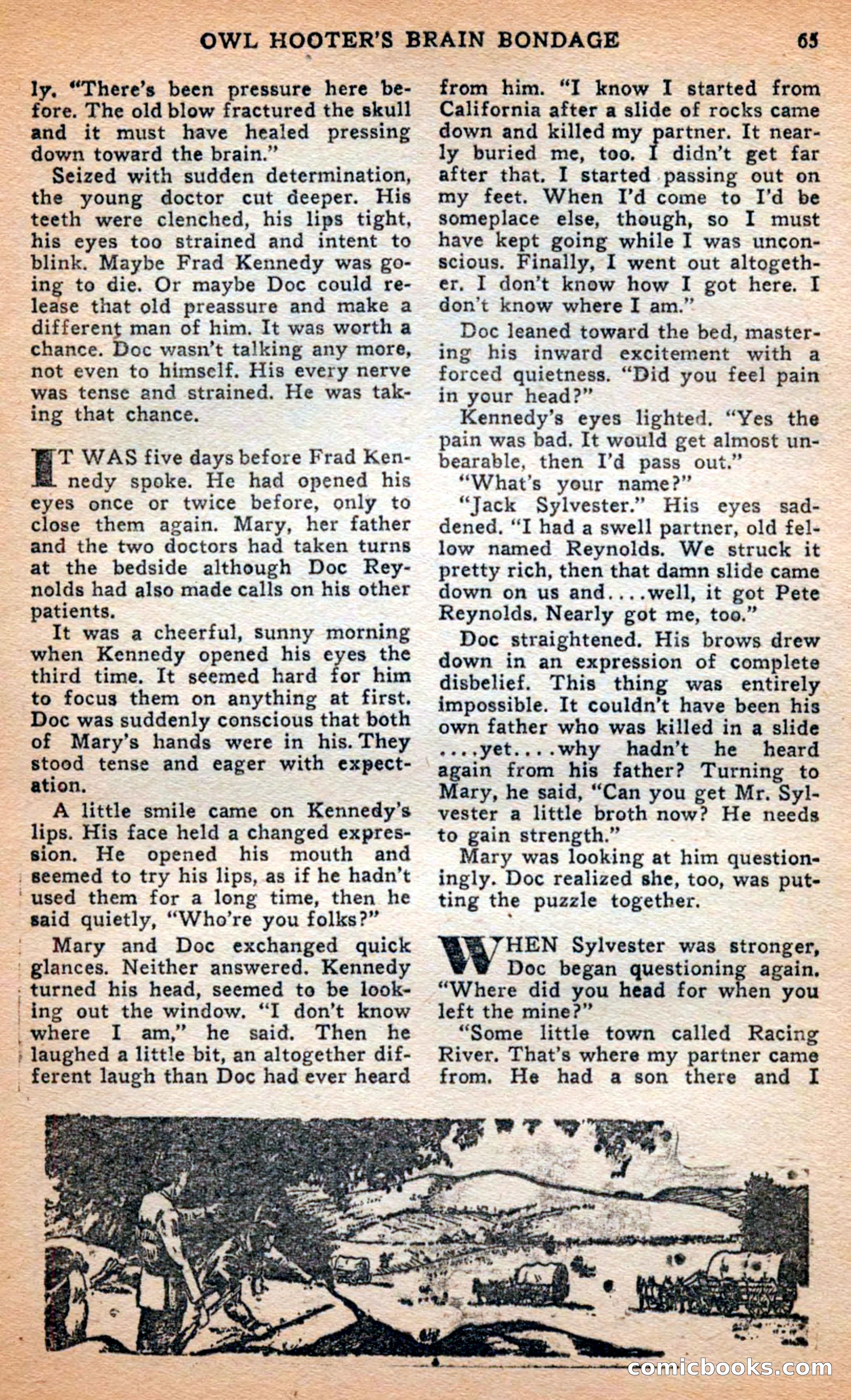 Famous Western, April 1948 — page 65 of 101