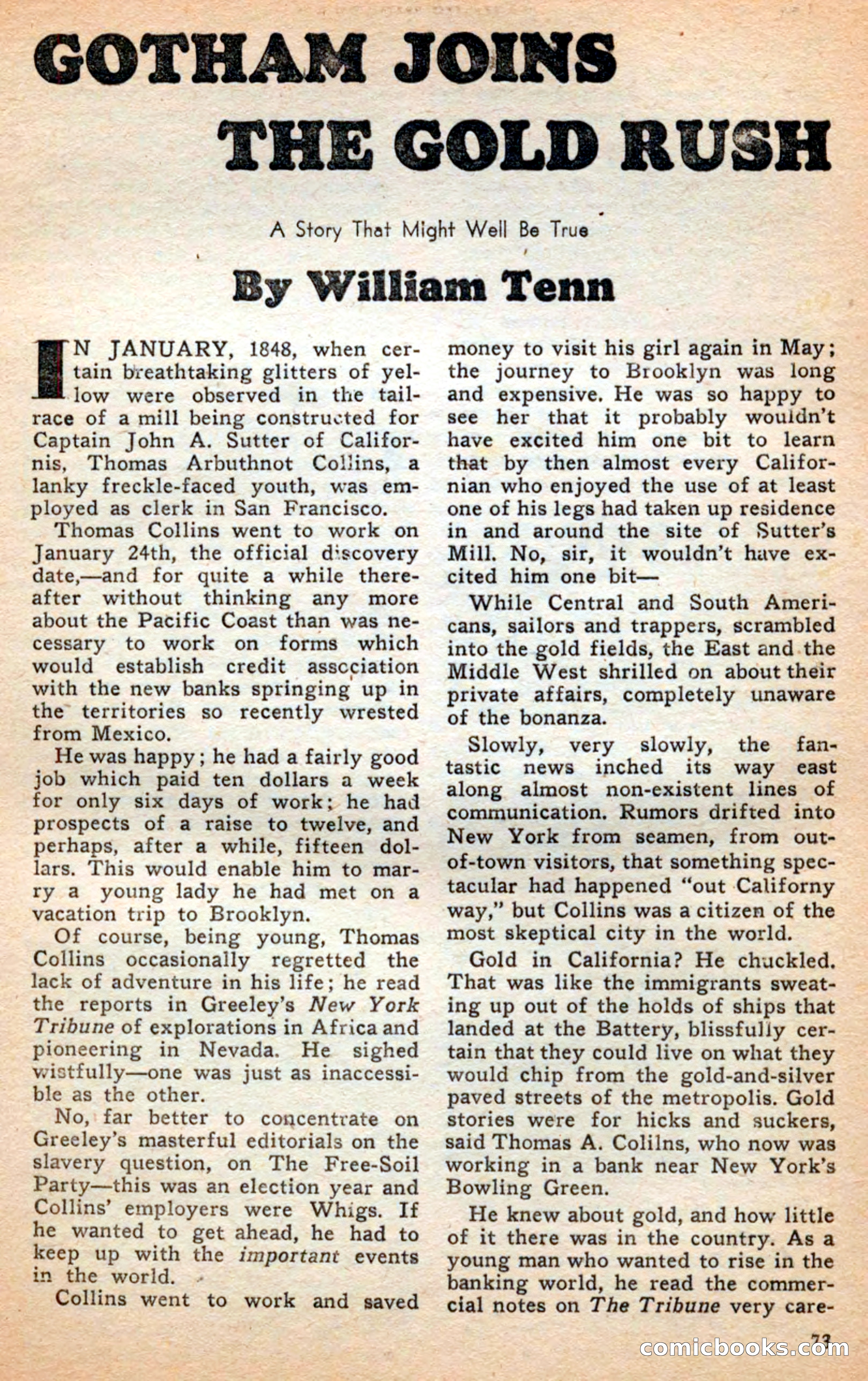Famous Western, April 1948 — page 73 of 101