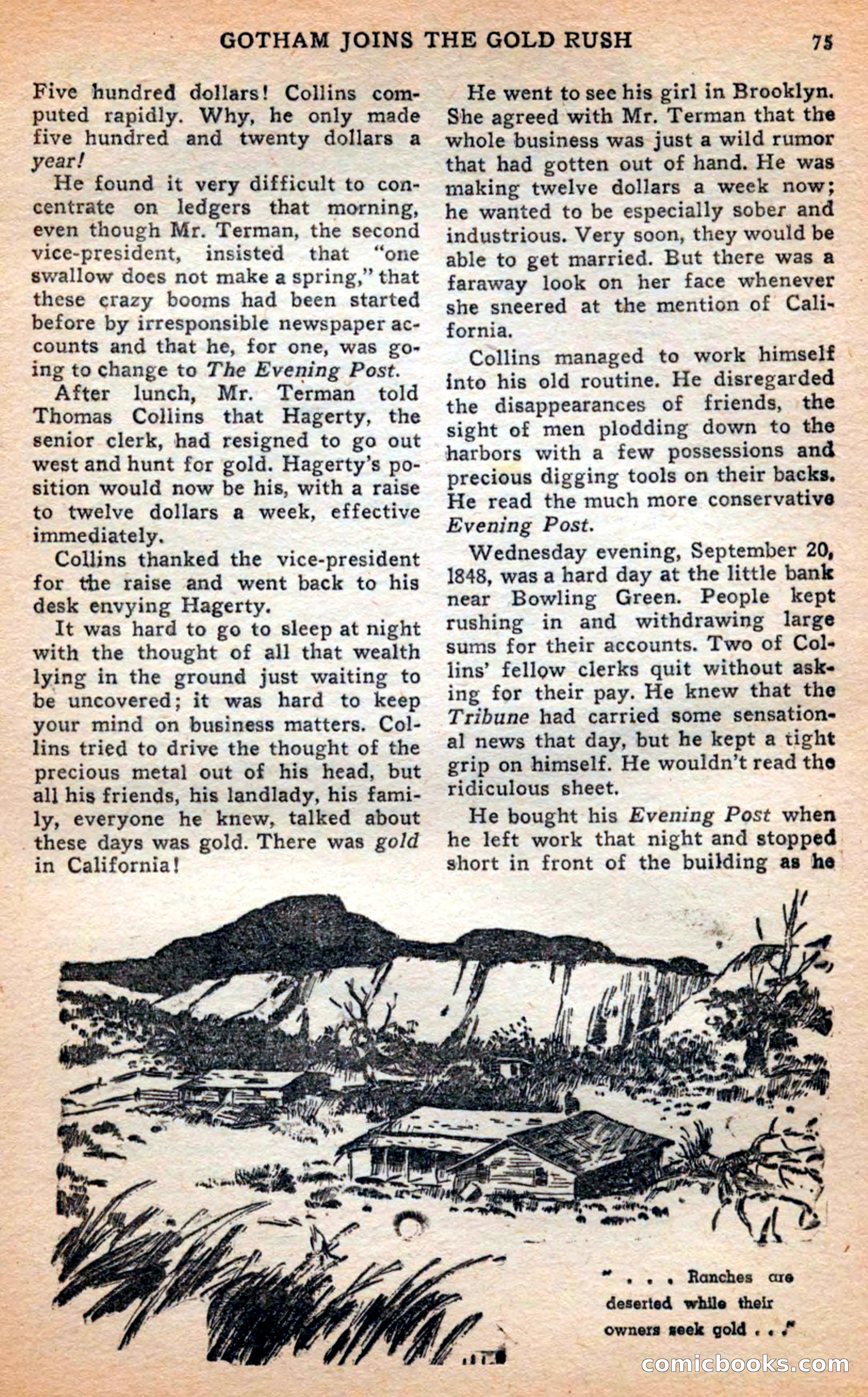Famous Western, April 1948 — page 75 of 101