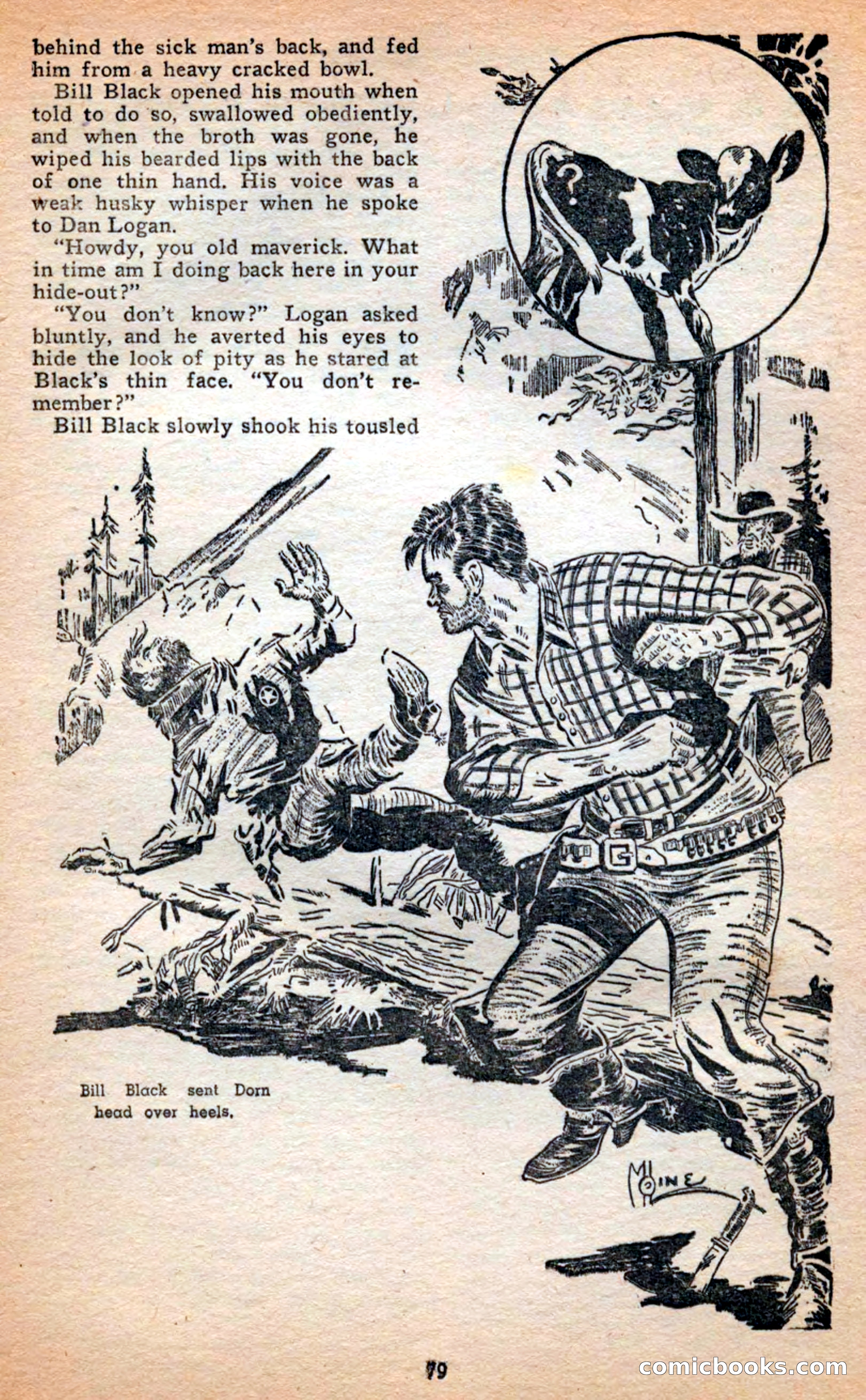 Famous Western, April 1948 — page 79 of 101