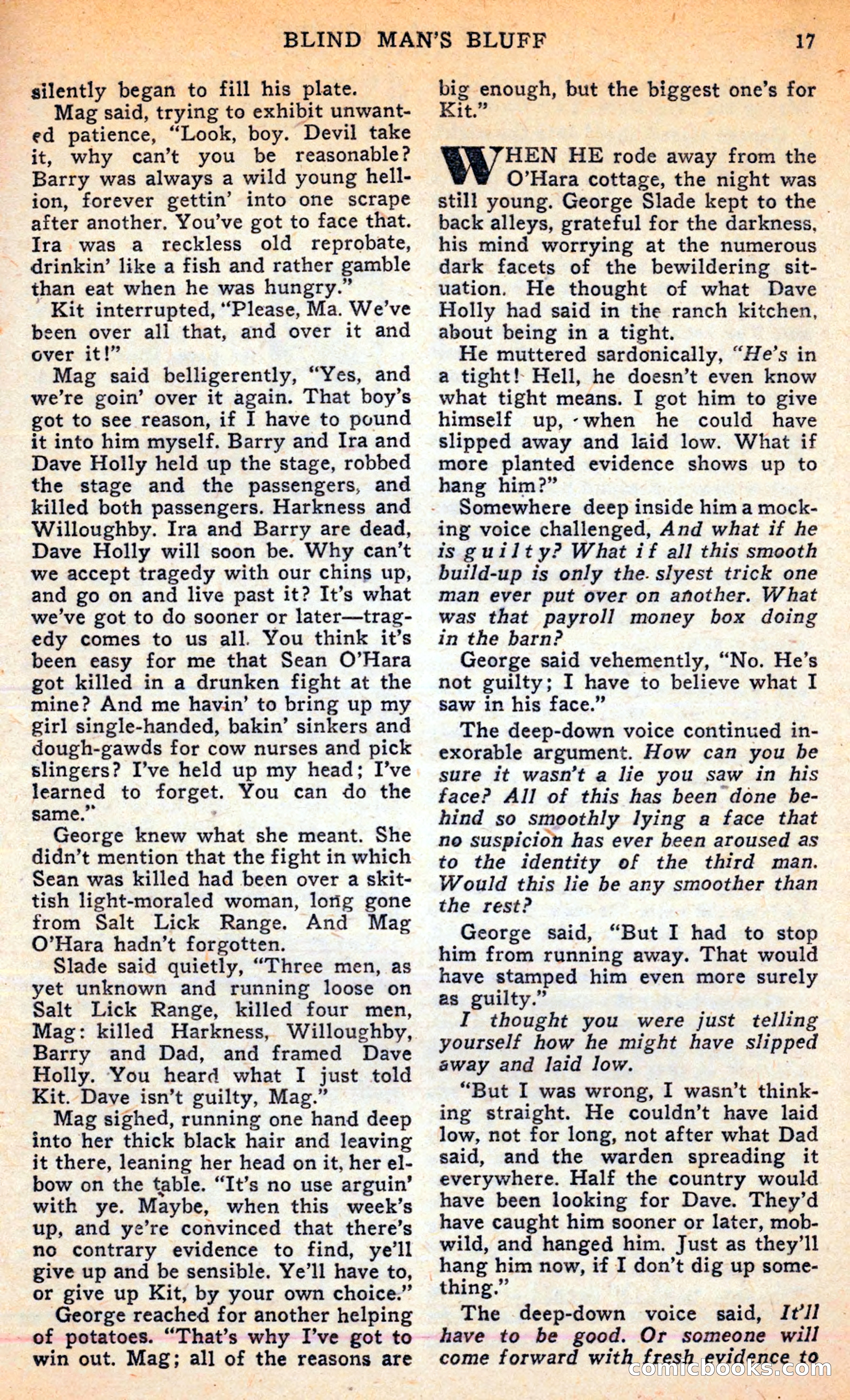 Famous Western, June 1949 — page 17 of 100