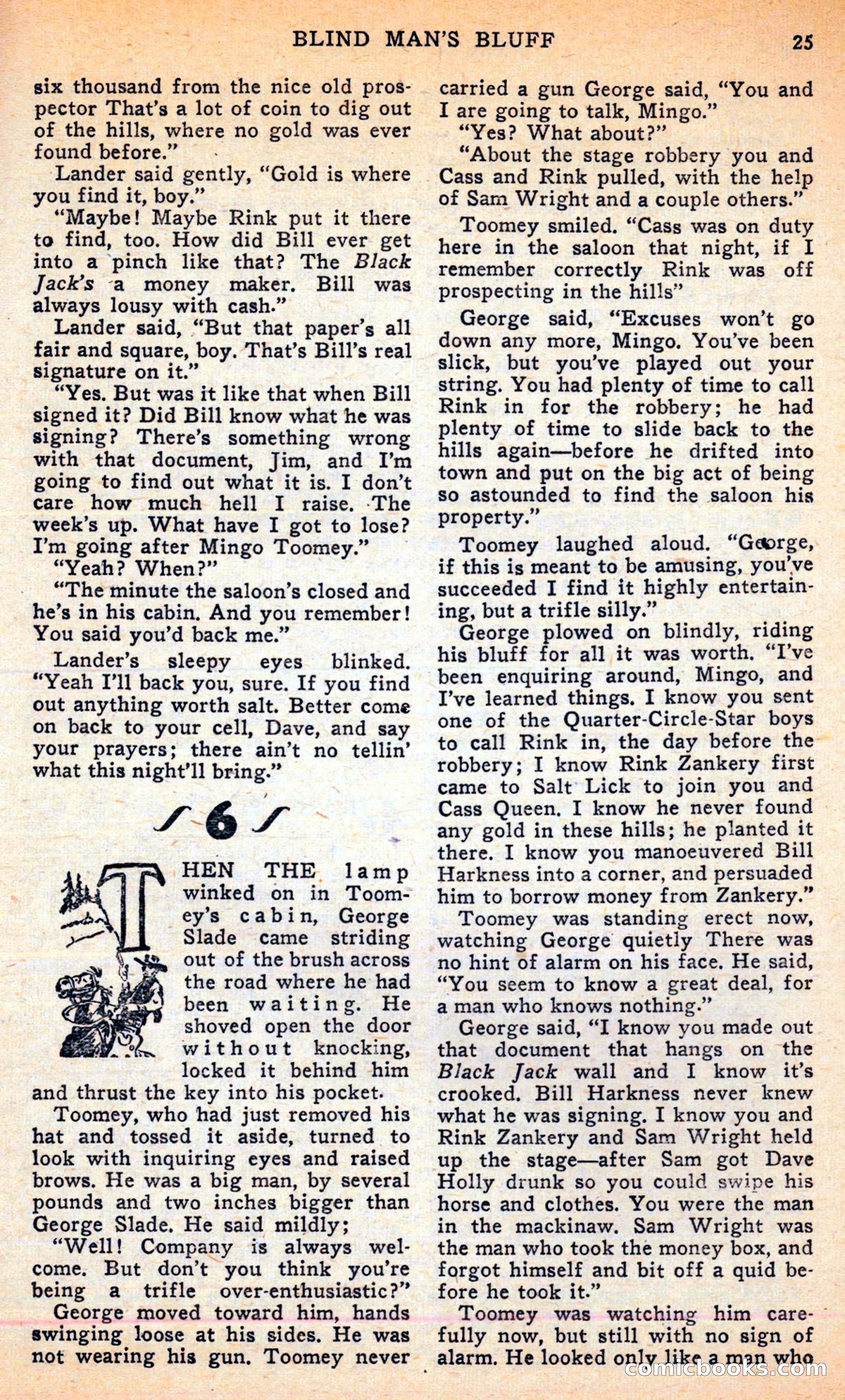Famous Western, June 1949 — page 25 of 100
