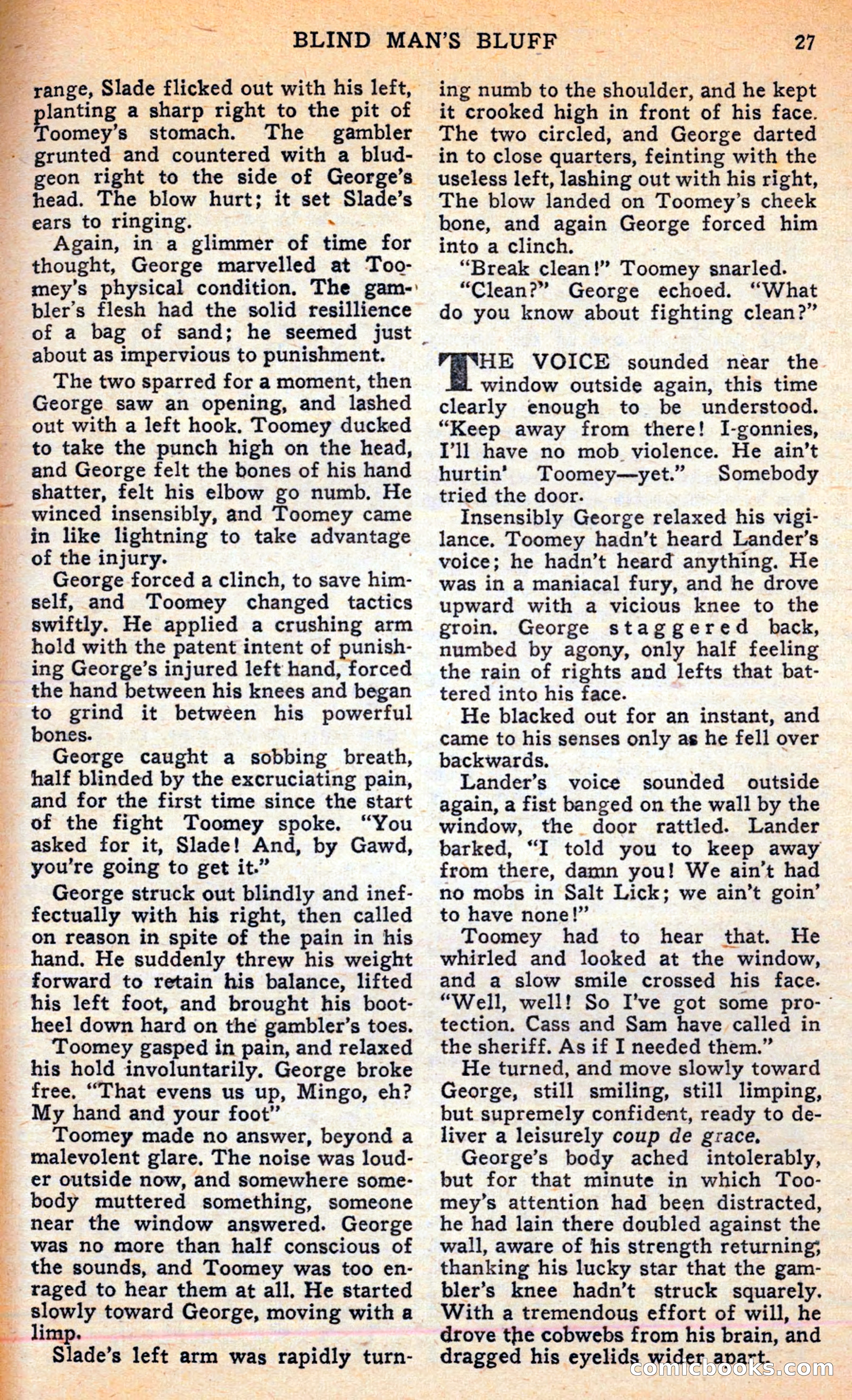Famous Western, June 1949 — page 27 of 100